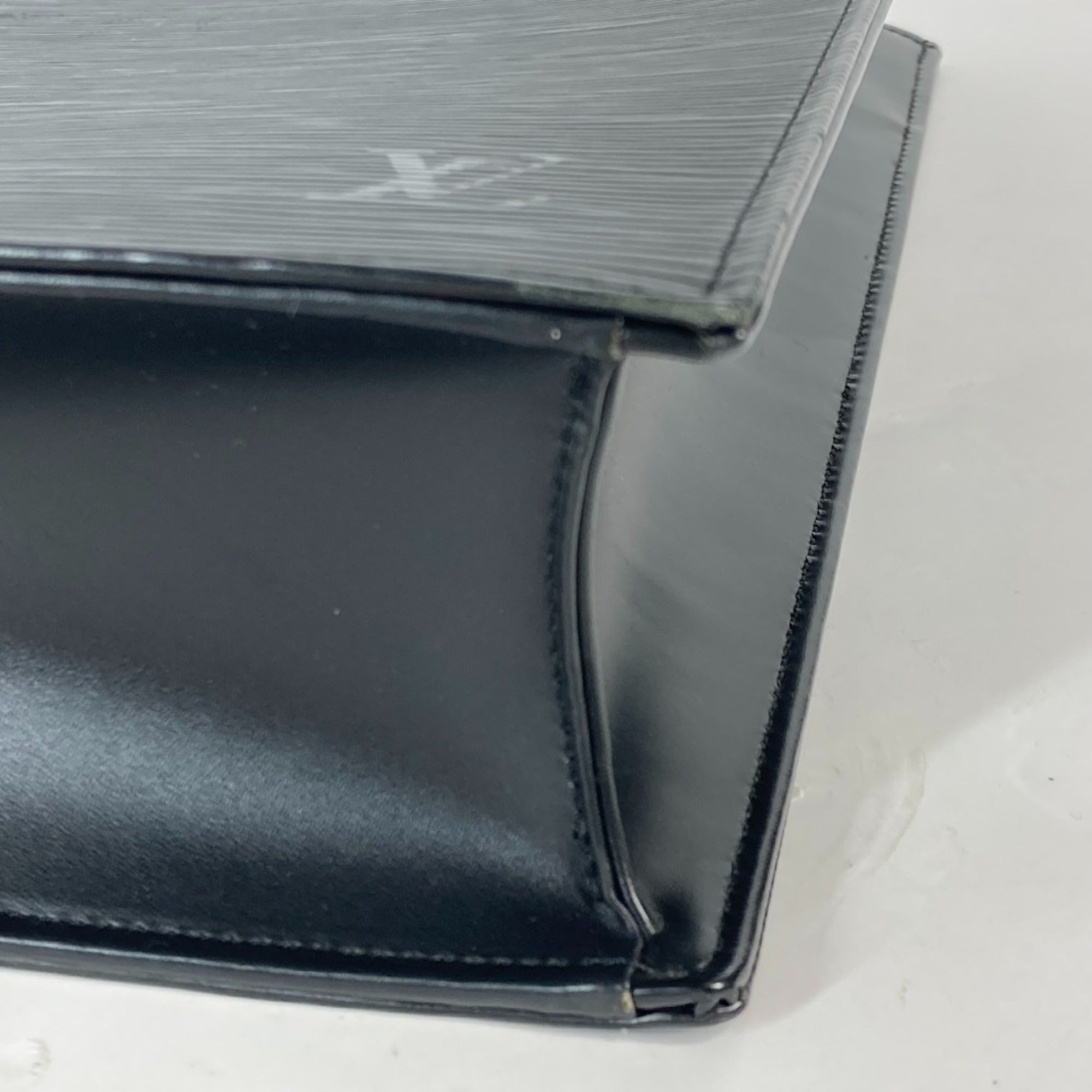 Louis Vuitton Black Epi Leather Handbag