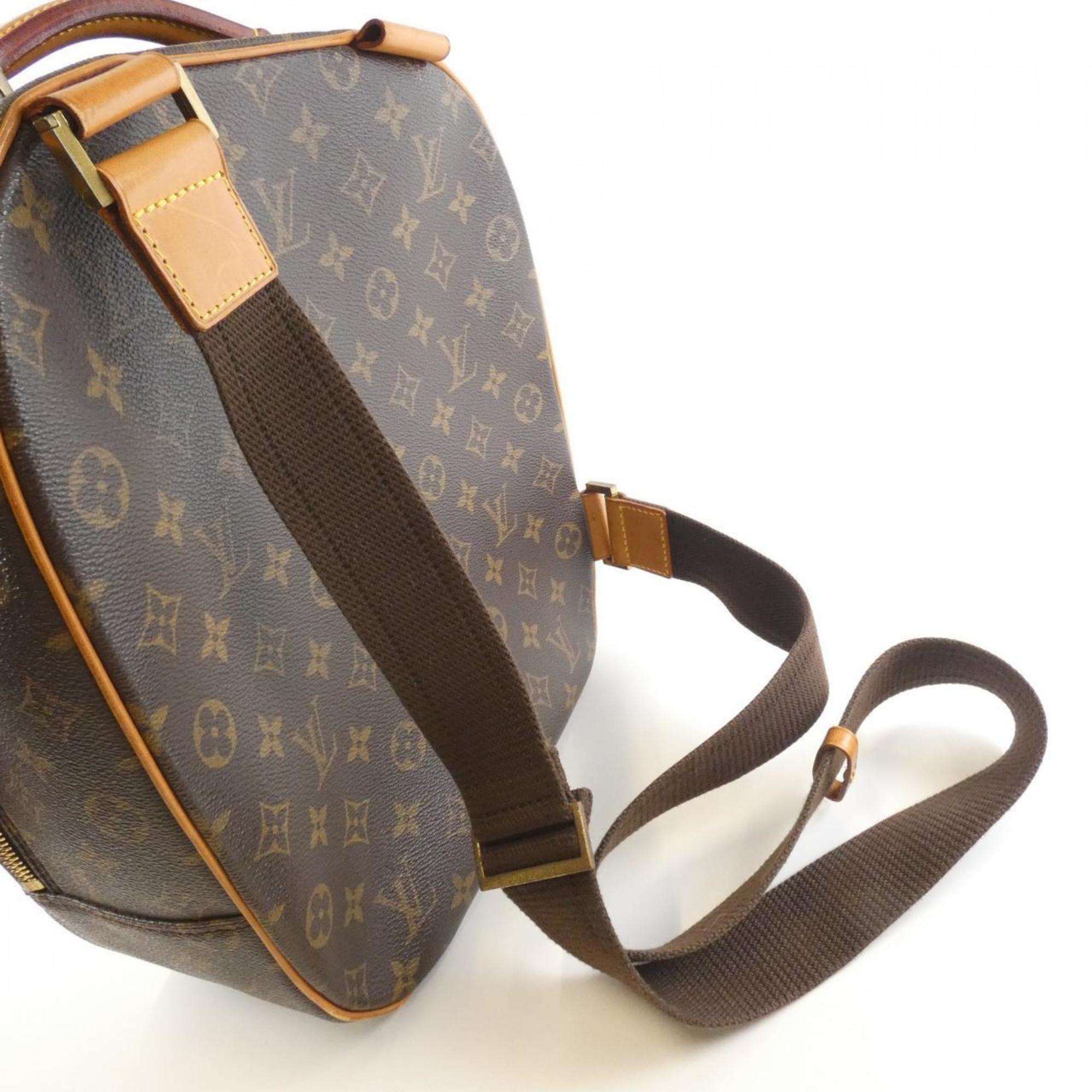 Louis Vuitton Marron Coated Canvas Shoulder Bag