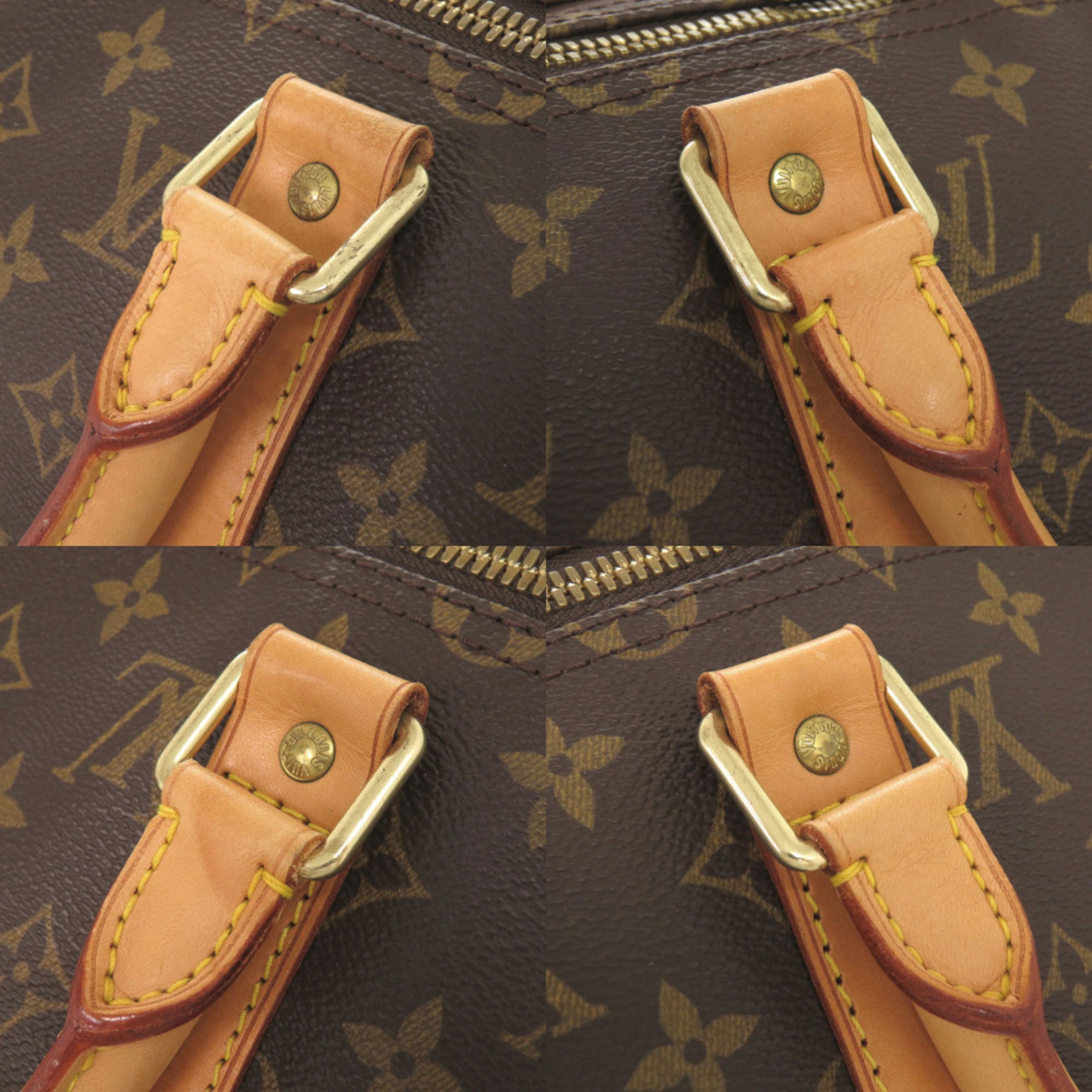 Louis Vuitton Monogram Brown Monogram Monogram Boston Bag