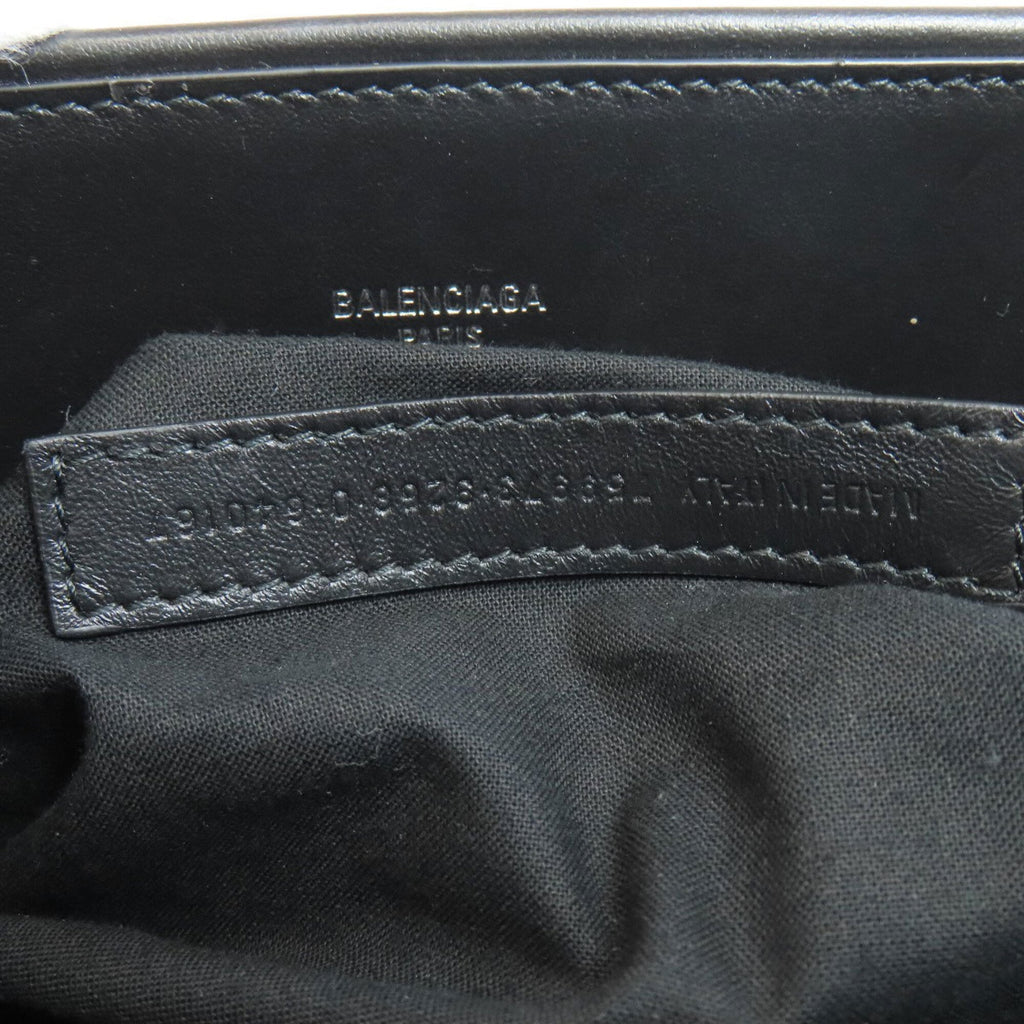 Balenciaga Black White Canvas Tote