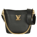 Louis Vuitton Black Noir Leather Shoulder Bag