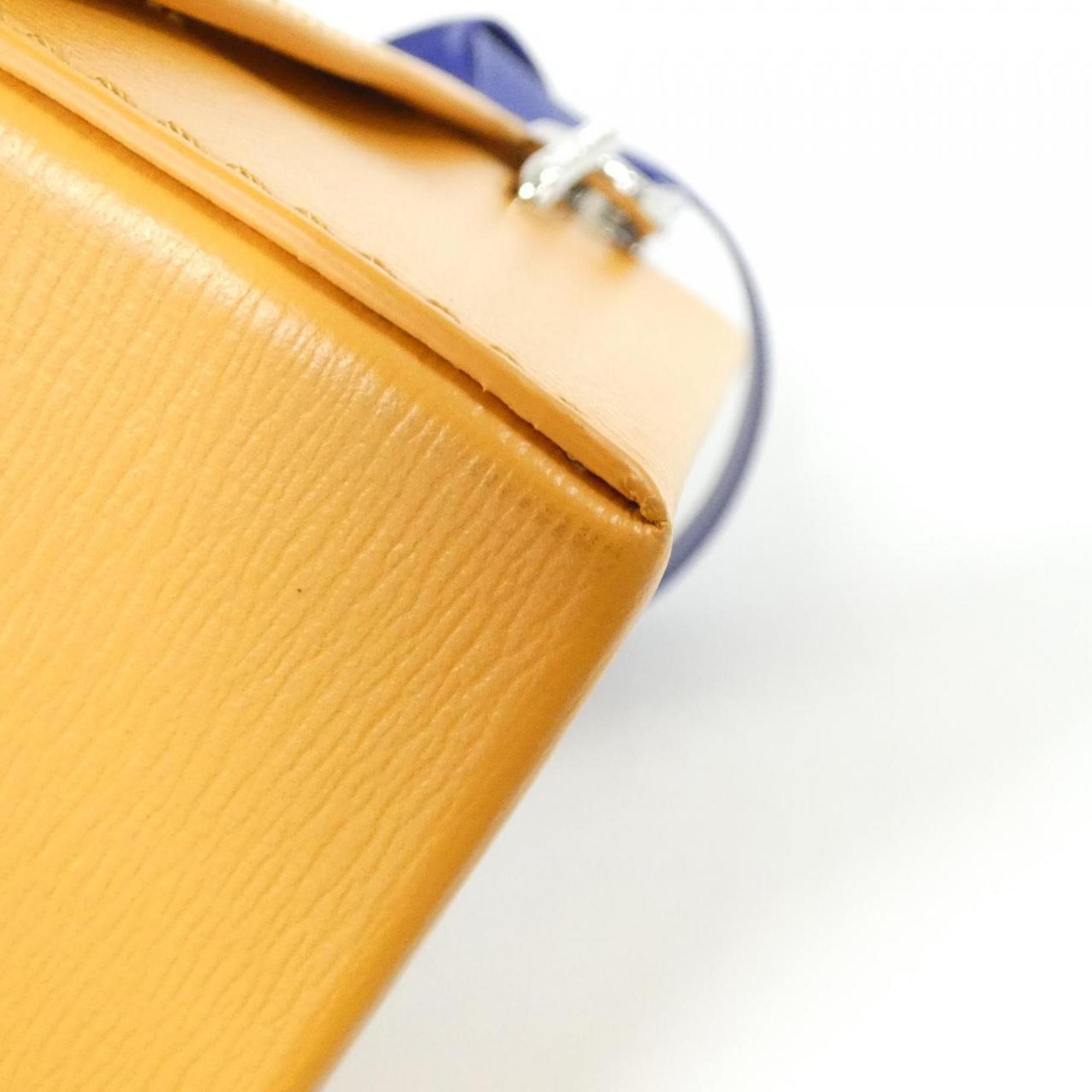 Louis Vuitton Saffron Leather Handbag