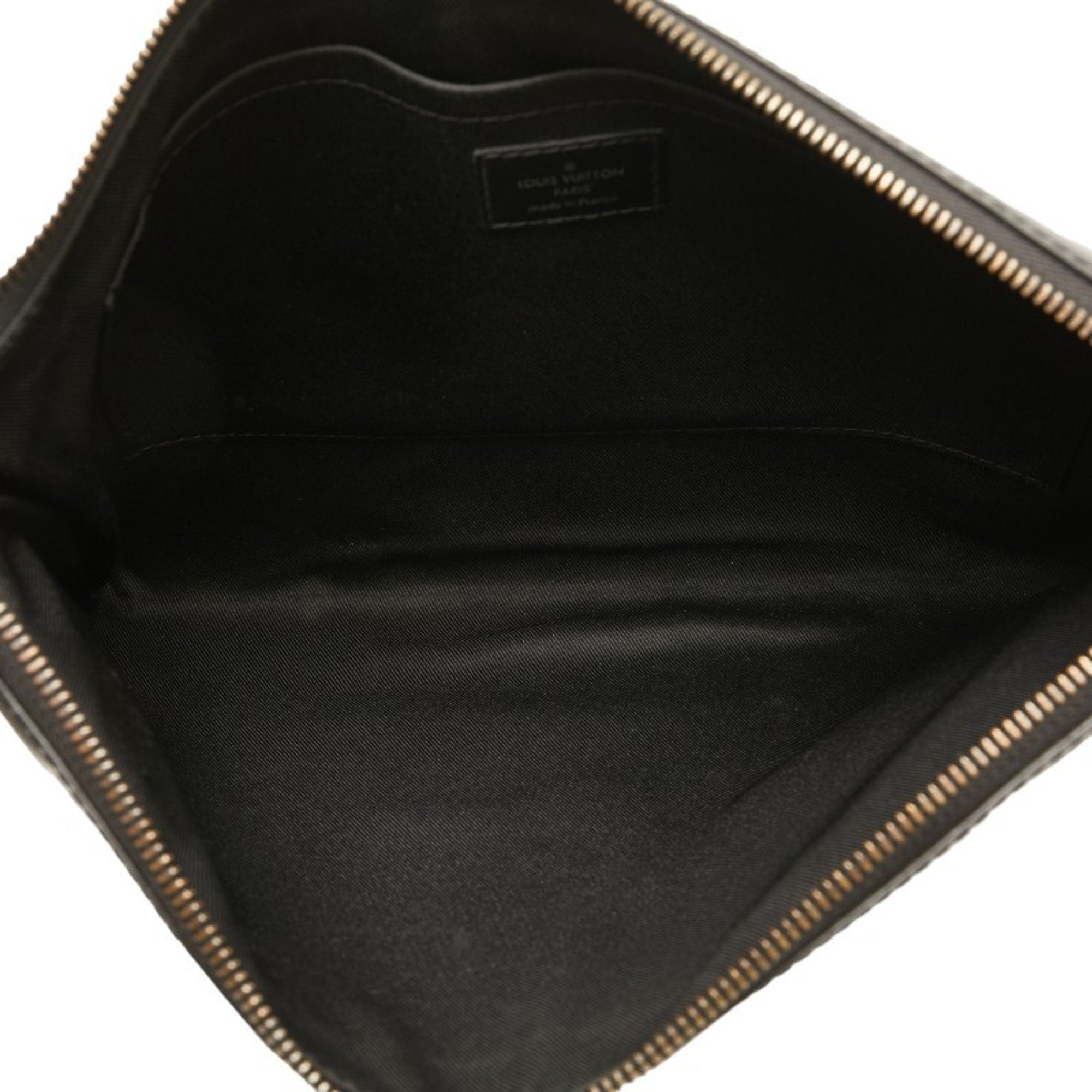 Louis Vuitton Black Monogram Eclipse Clutch Bag Pouch