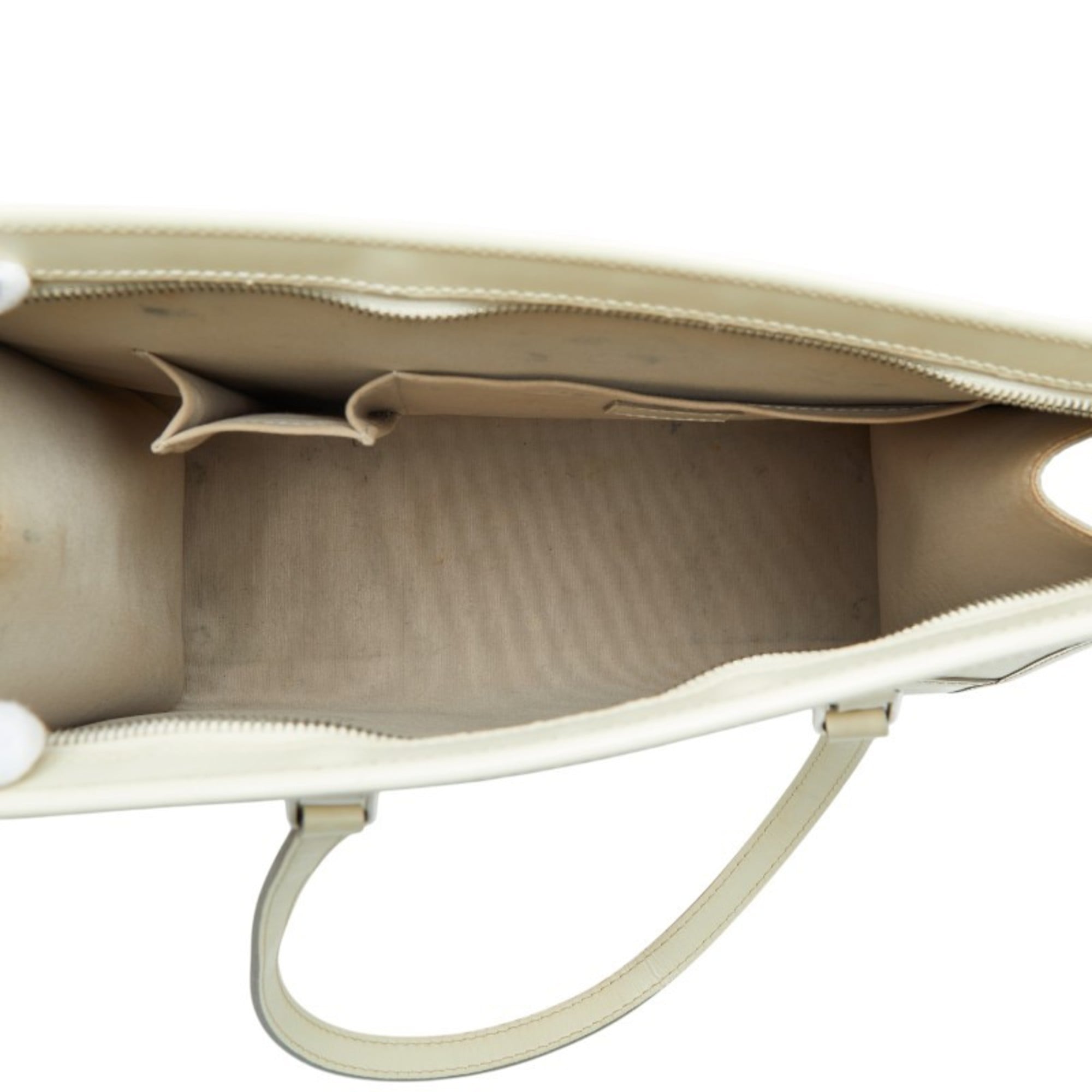 Louis Vuitton Lv Off White White Leather Shoulder Bag Tote Bag