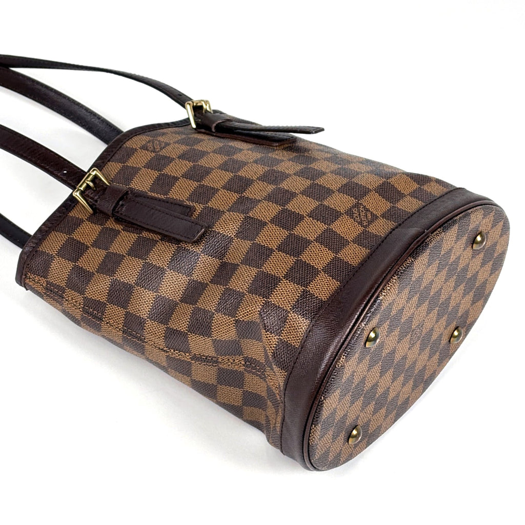 Louis Vuitton Brown Damier Canvas Handbag Pouch Tote Bag