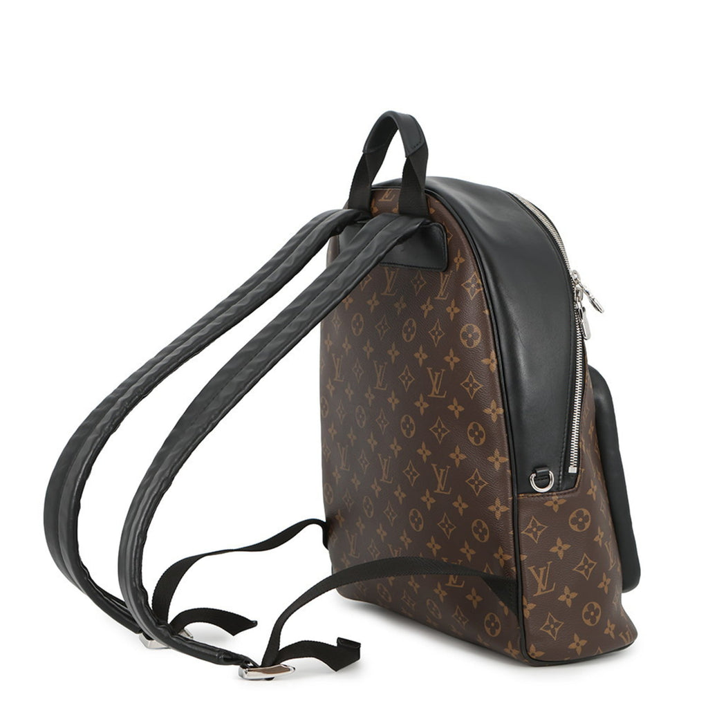 Louis Vuitton Black Brown Monogram Macassar Noir Monogram Backpack