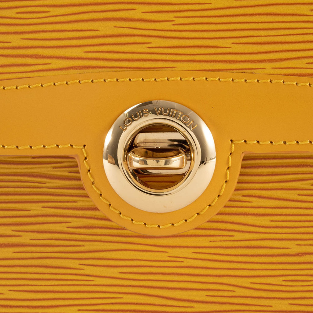 Louis Vuitton Yellow Epi Leather Pochette Shoulder Bag