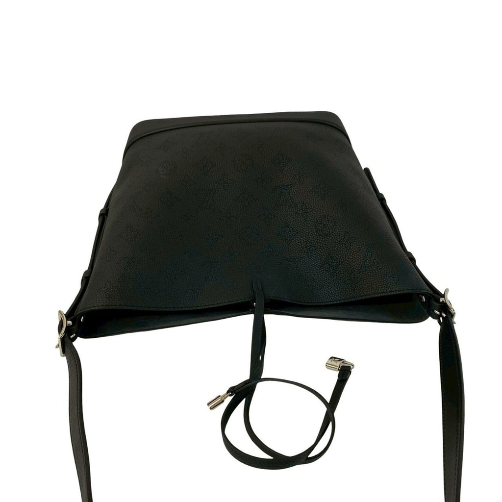 Louis Vuitton Black Leather Shoulder Bag