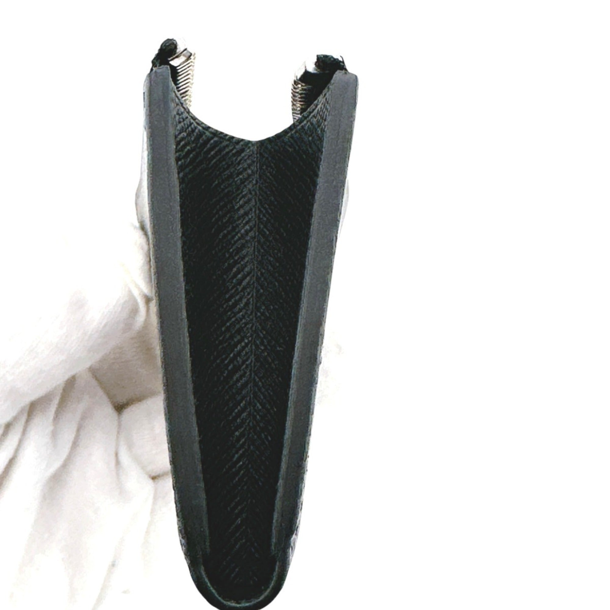 Louis Vuitton Taiga Ardoise Black Taiga Leather Coin Purse/Coin Case