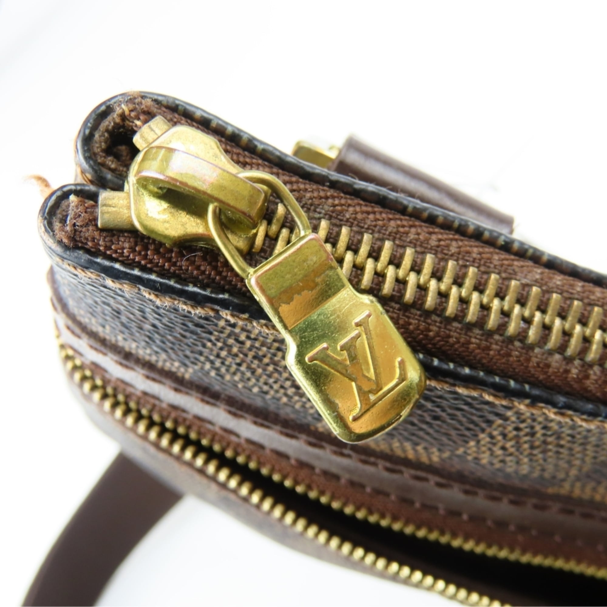 Louis Vuitton Brown Damier Canvas Ebene Damier Canvas Pochette Shoulder Bag
