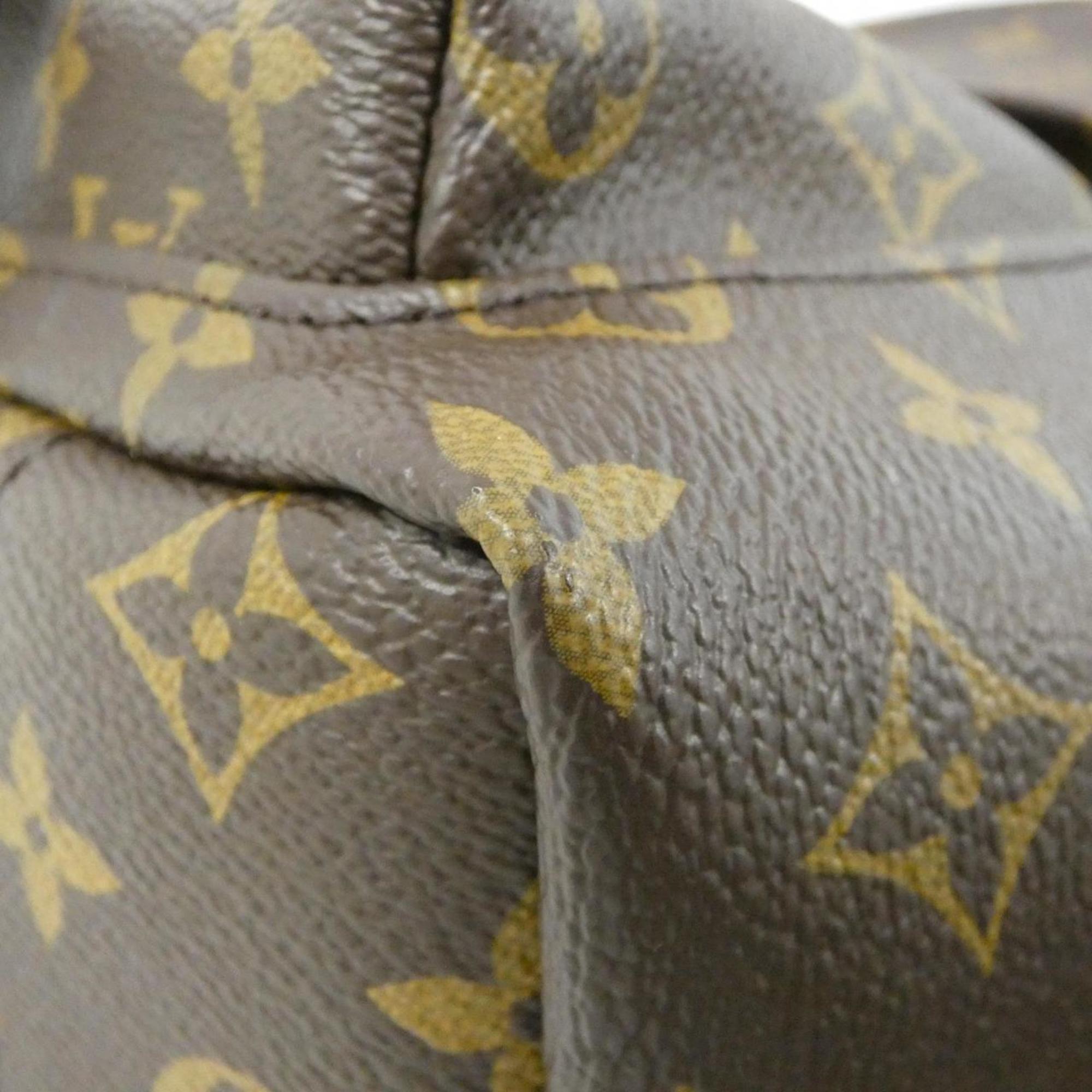 Louis Vuitton Brown Coated Canvas Backpack