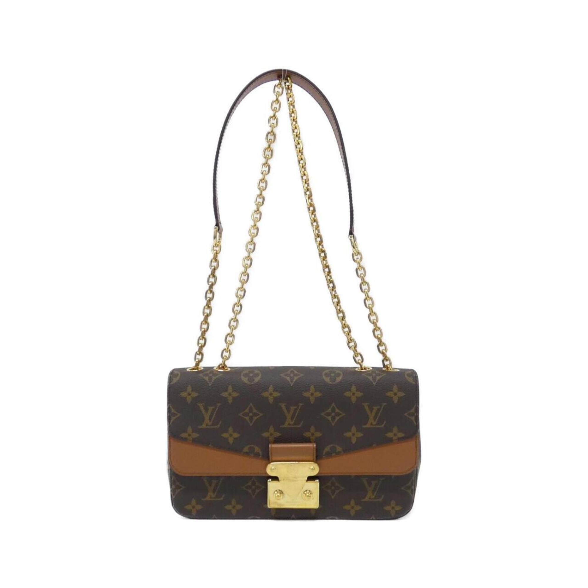 Louis Vuitton Caramel Marron Coated Canvas Shoulder Bag
