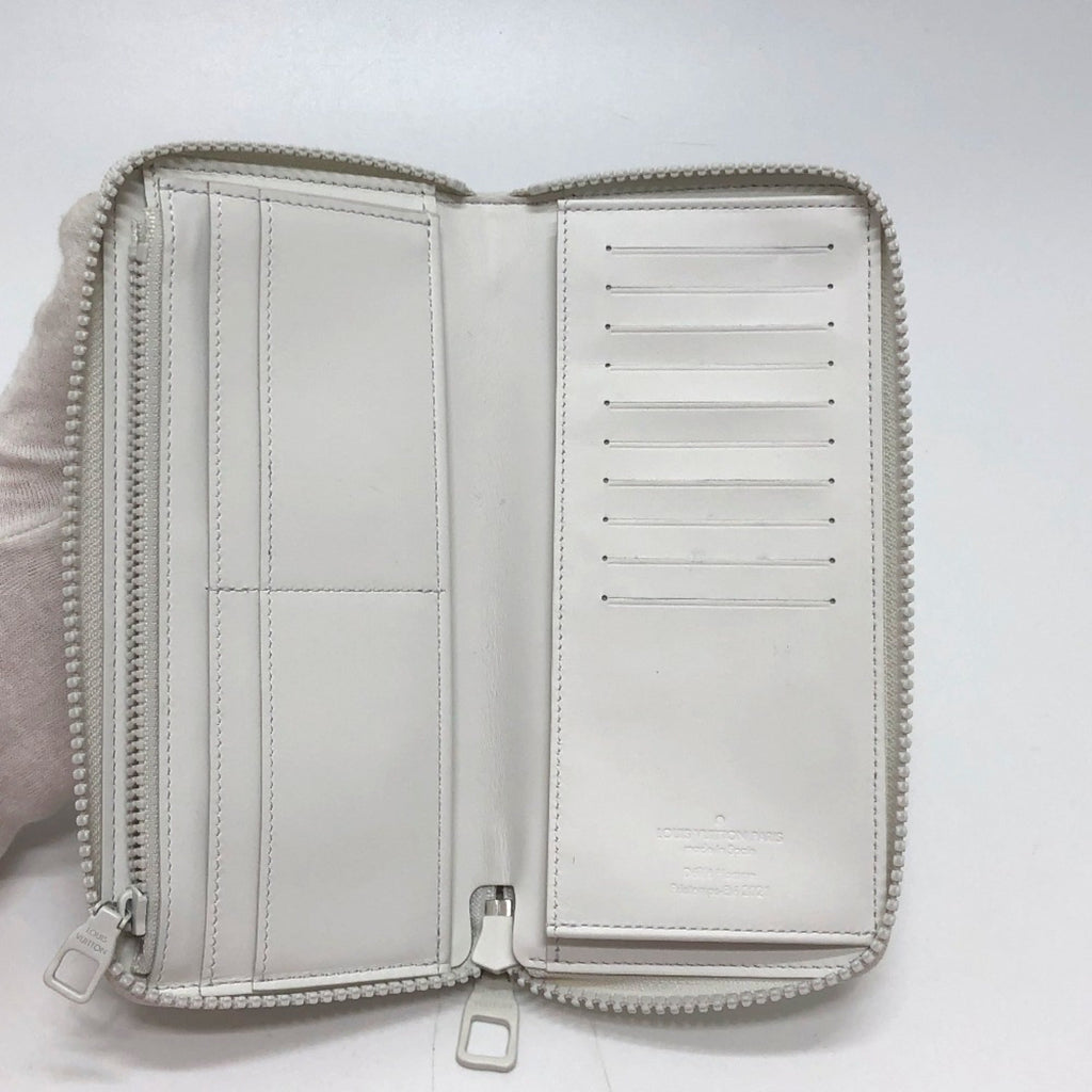 Louis Vuitton Monogram White Long Wallet