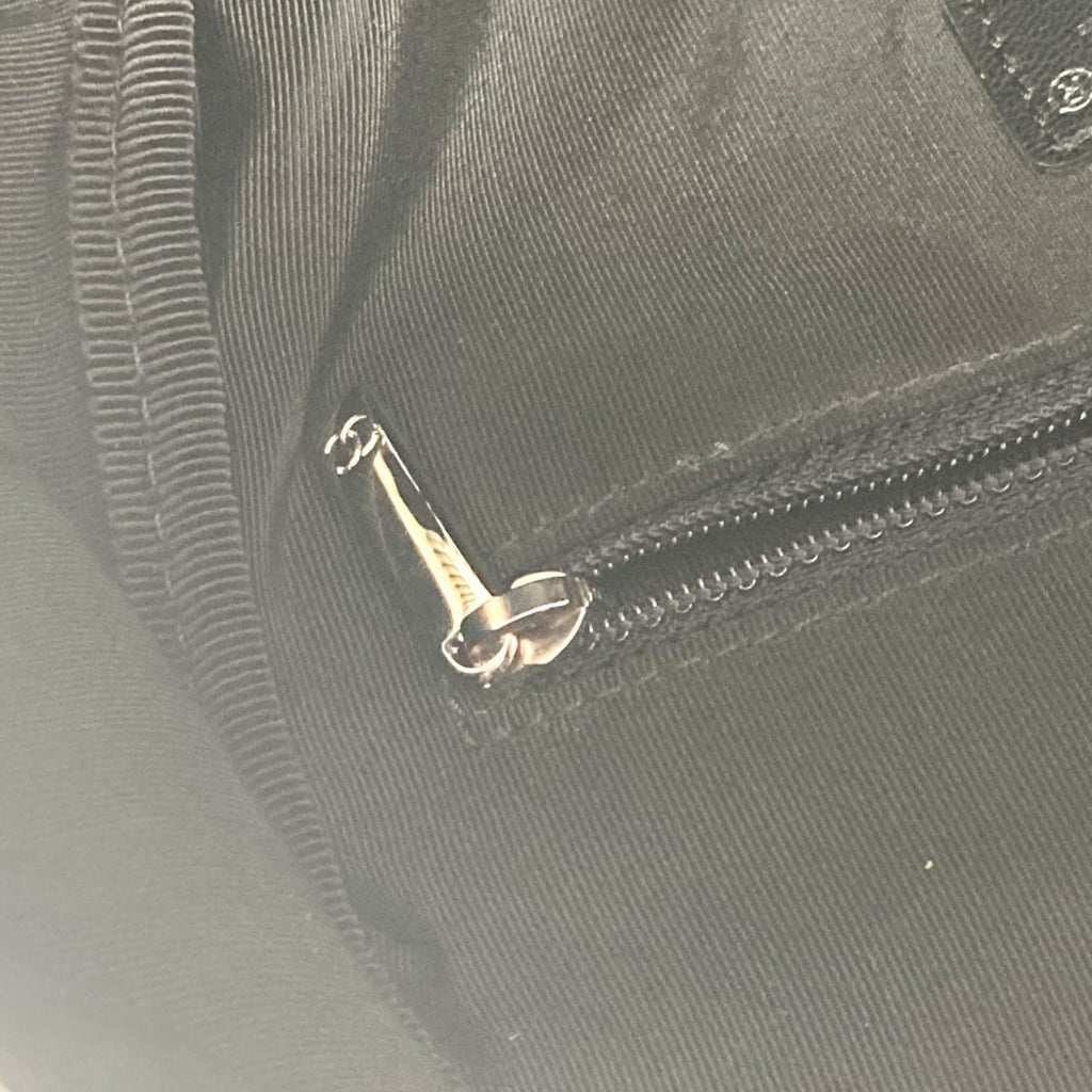 Chanel Black White Pvc Backpack