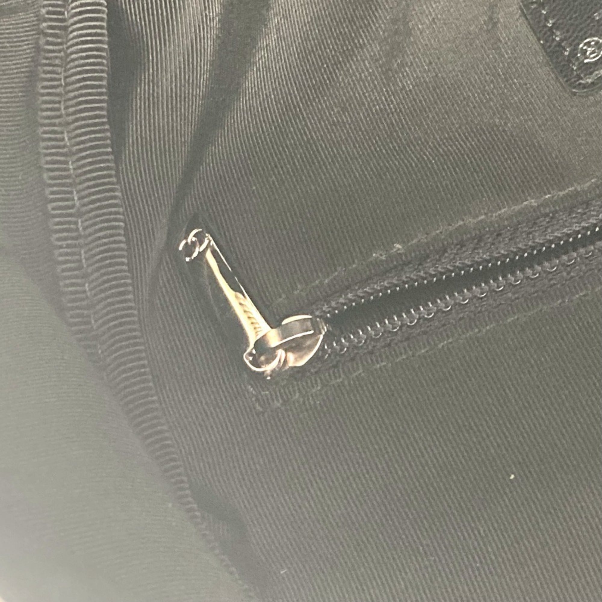Chanel Black White Pvc Backpack