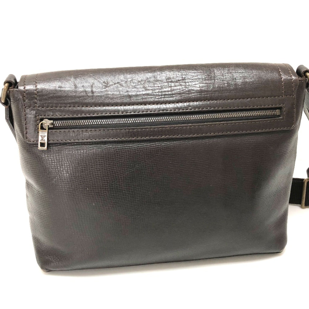 Louis Vuitton Brown Leather Shoulder Bag