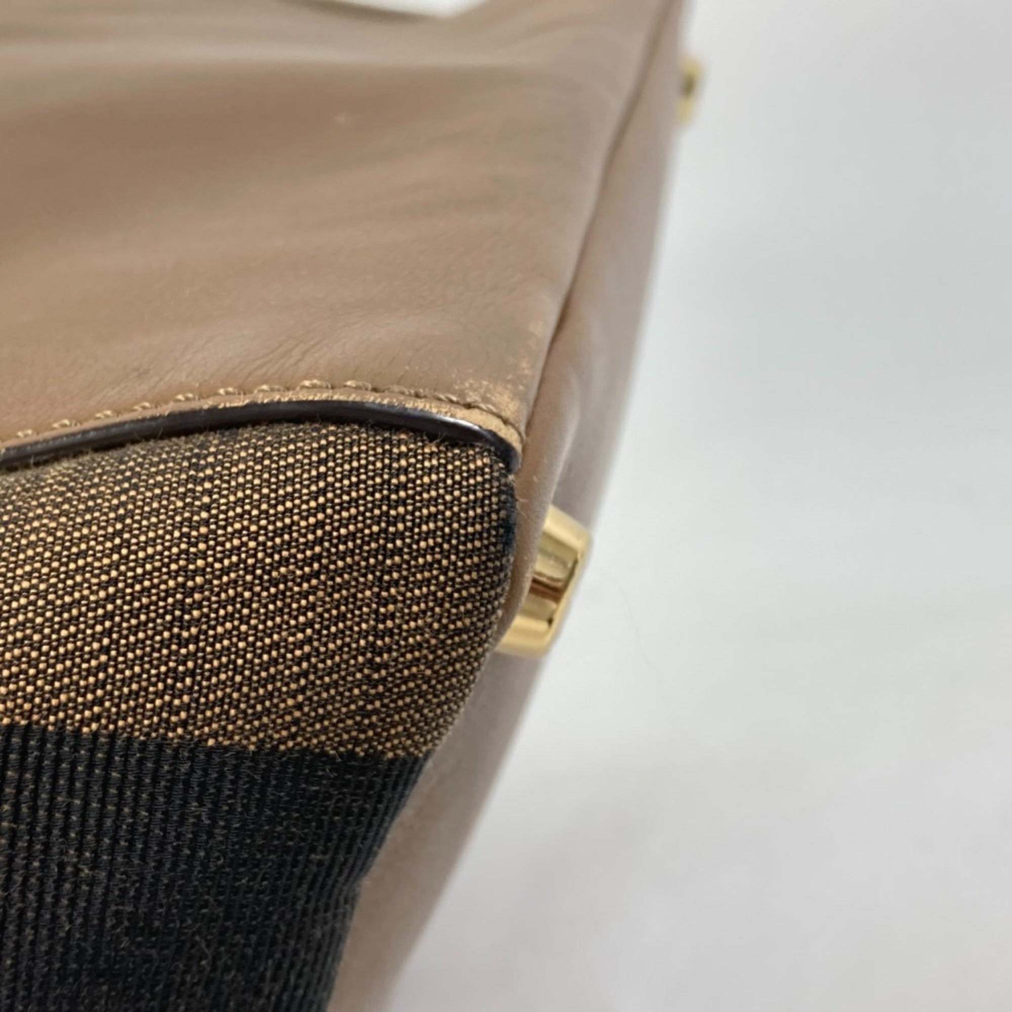 Fendi Brown Leather Handbag