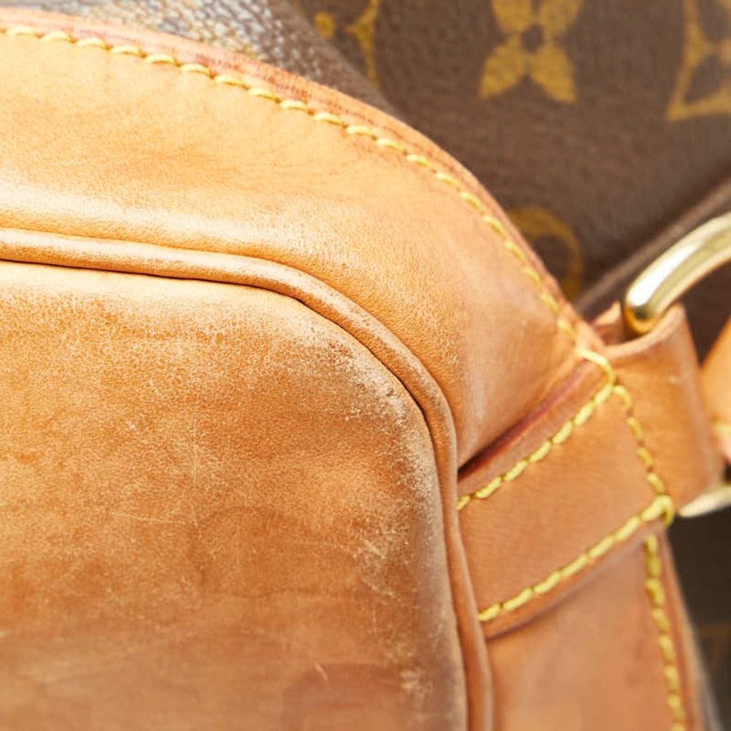 Louis Vuitton Brown Pvc Leather Backpack
