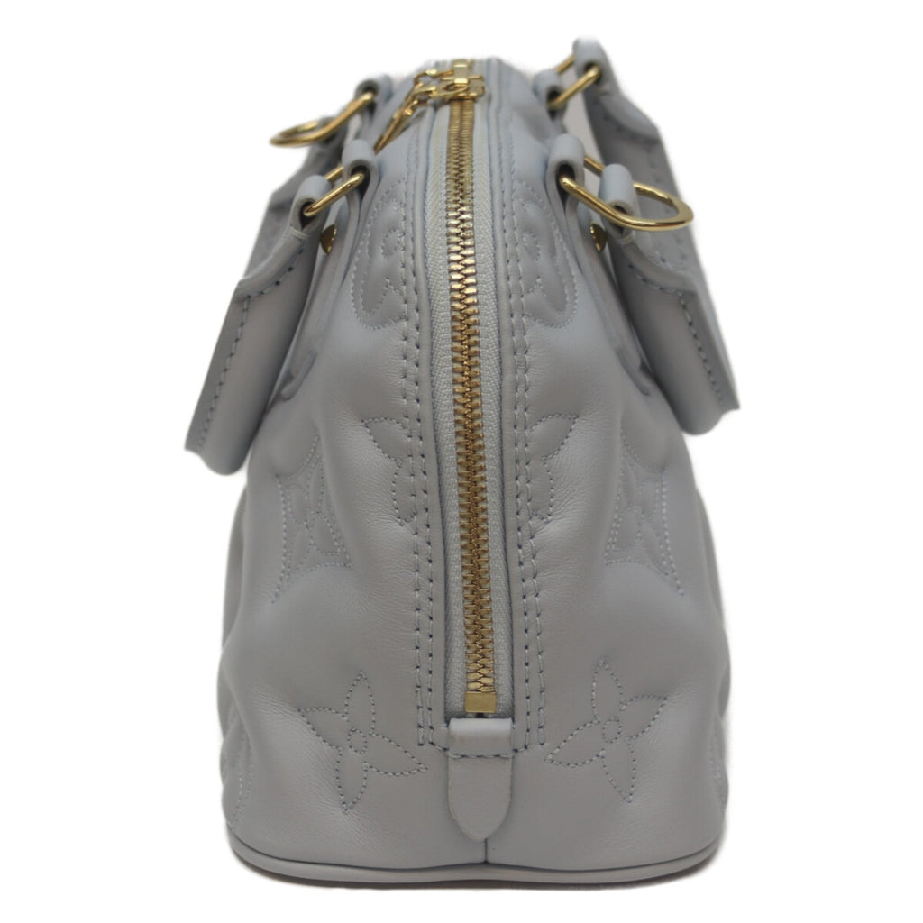 Louis Vuitton Blue Leather Handbag