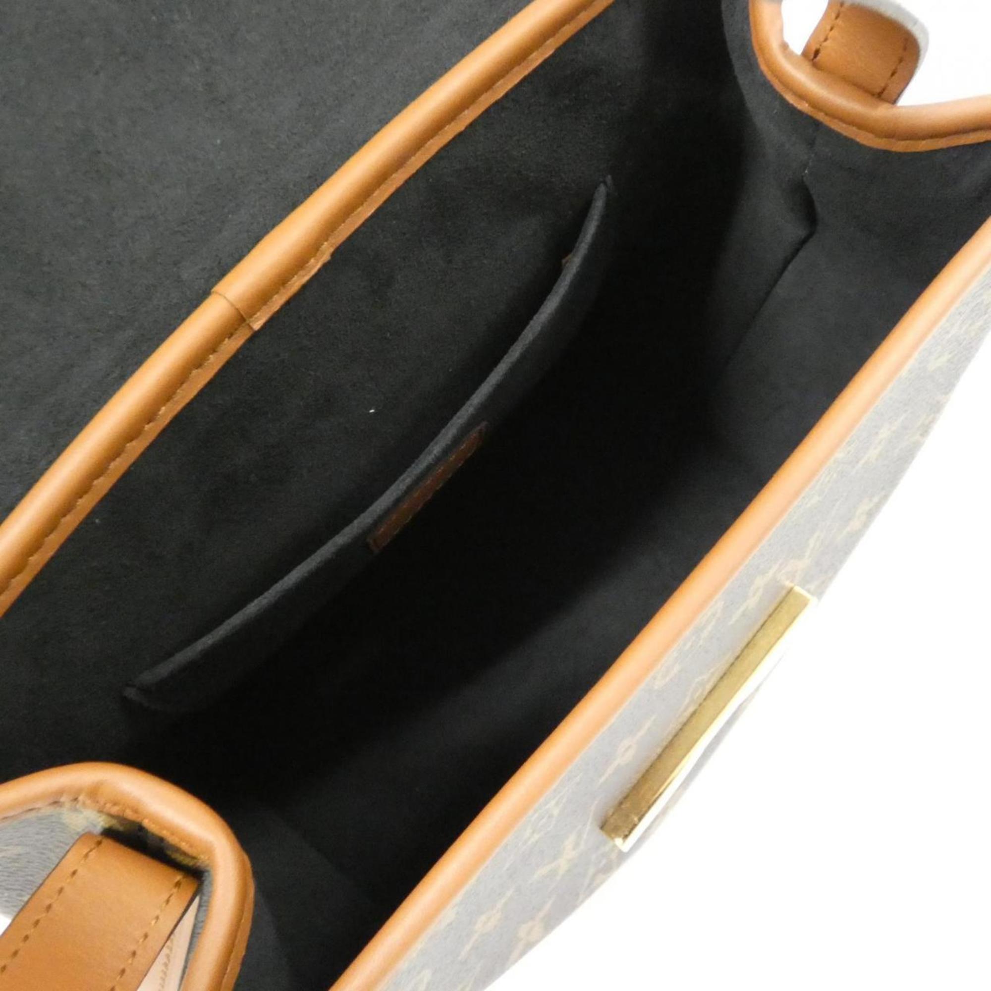 Louis Vuitton Marron Coated Canvas Backpack