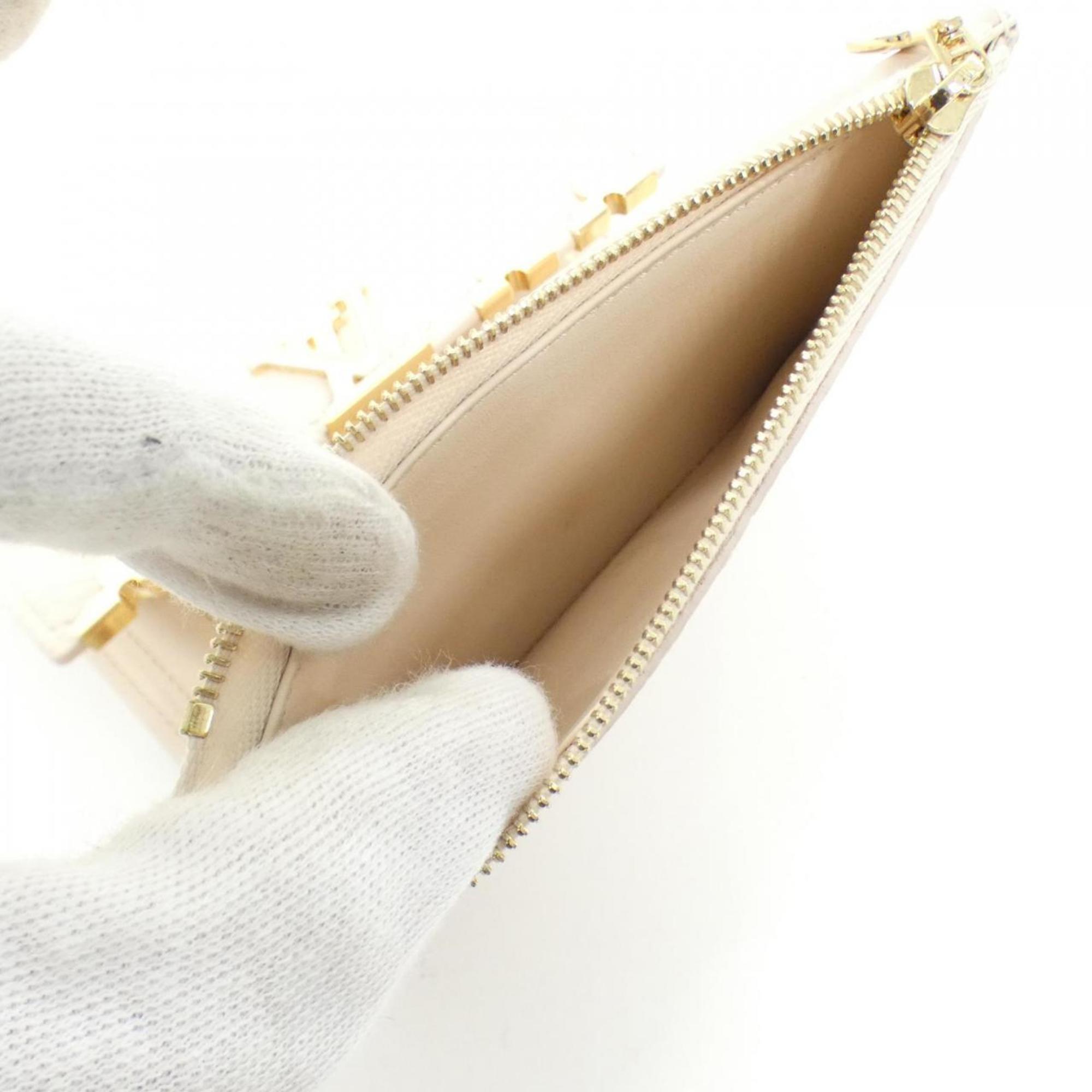 Louis Vuitton Leather Wallet (Tri-Fold)
