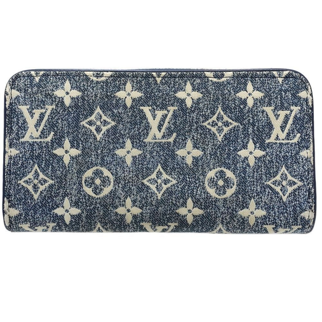 Louis Vuitton Monogram Blue Canvas Long Wallet