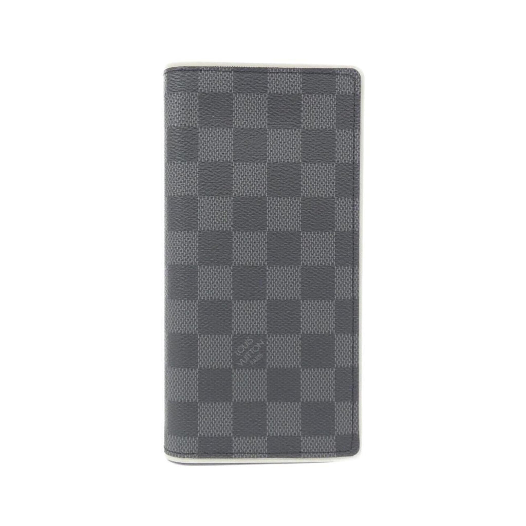 Louis Vuitton Damier Graphite Damier Graphite Gray Taupe Damier Graphite Long Wallet