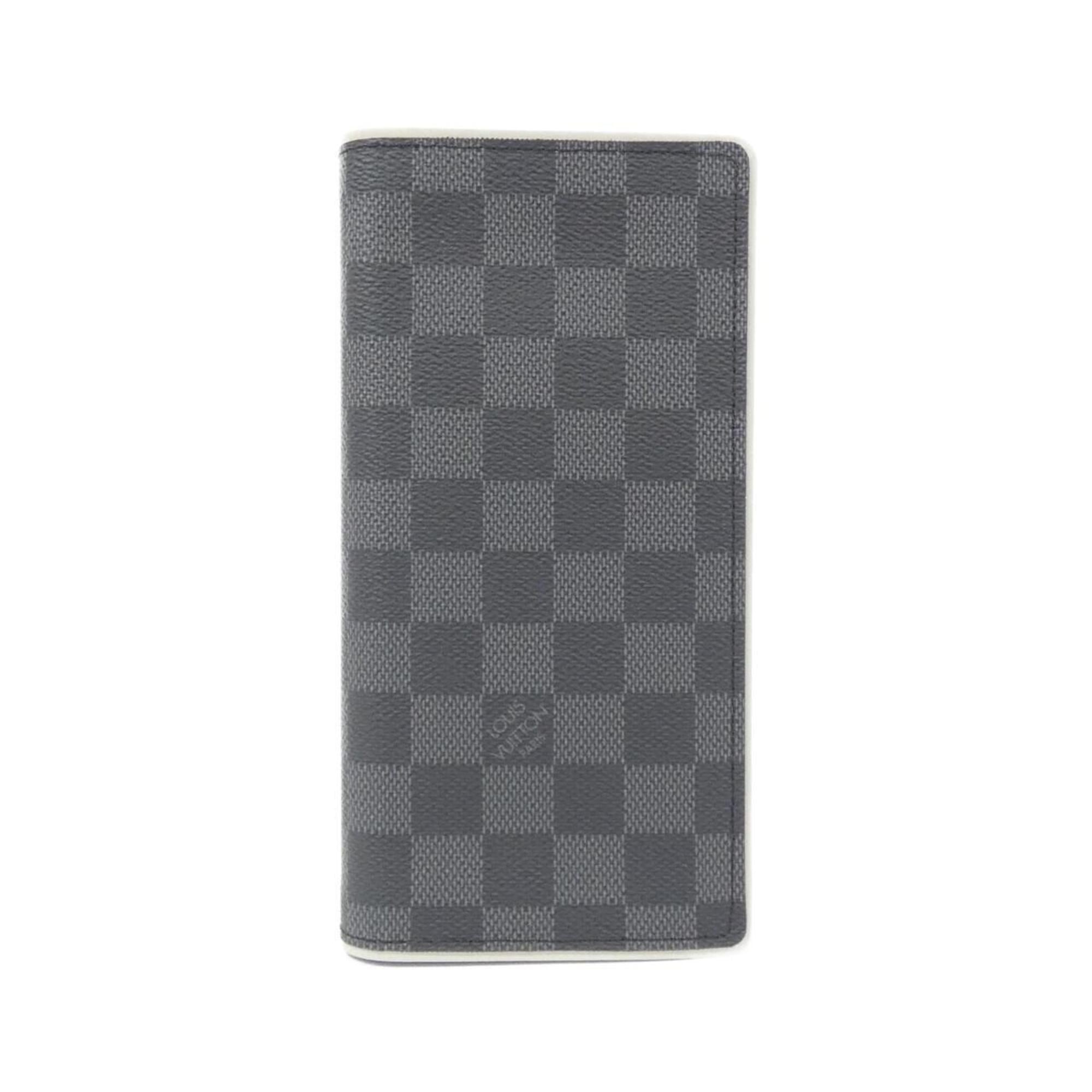 Louis Vuitton Damier Graphite Damier Graphite Gray Taupe Damier Graphite Long Wallet