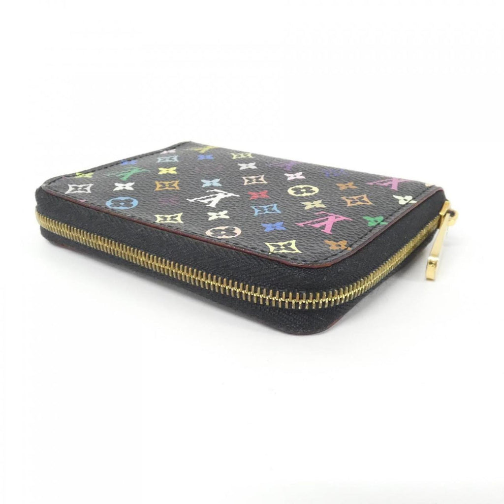 Louis Vuitton Black Grenade Coated Canvas Coin Purse/Coin Case