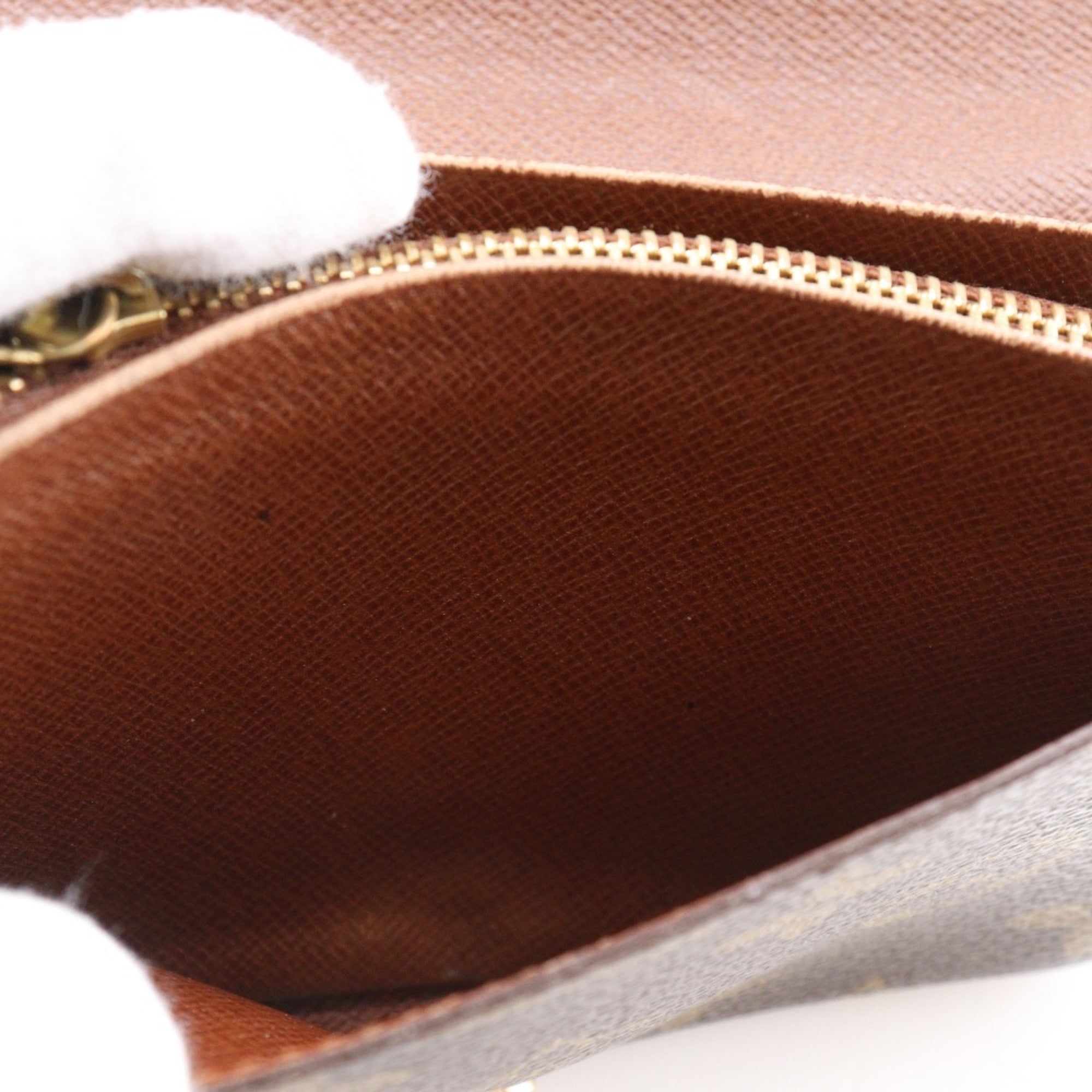 Louis Vuitton Brown Monogram Canvas Wallet