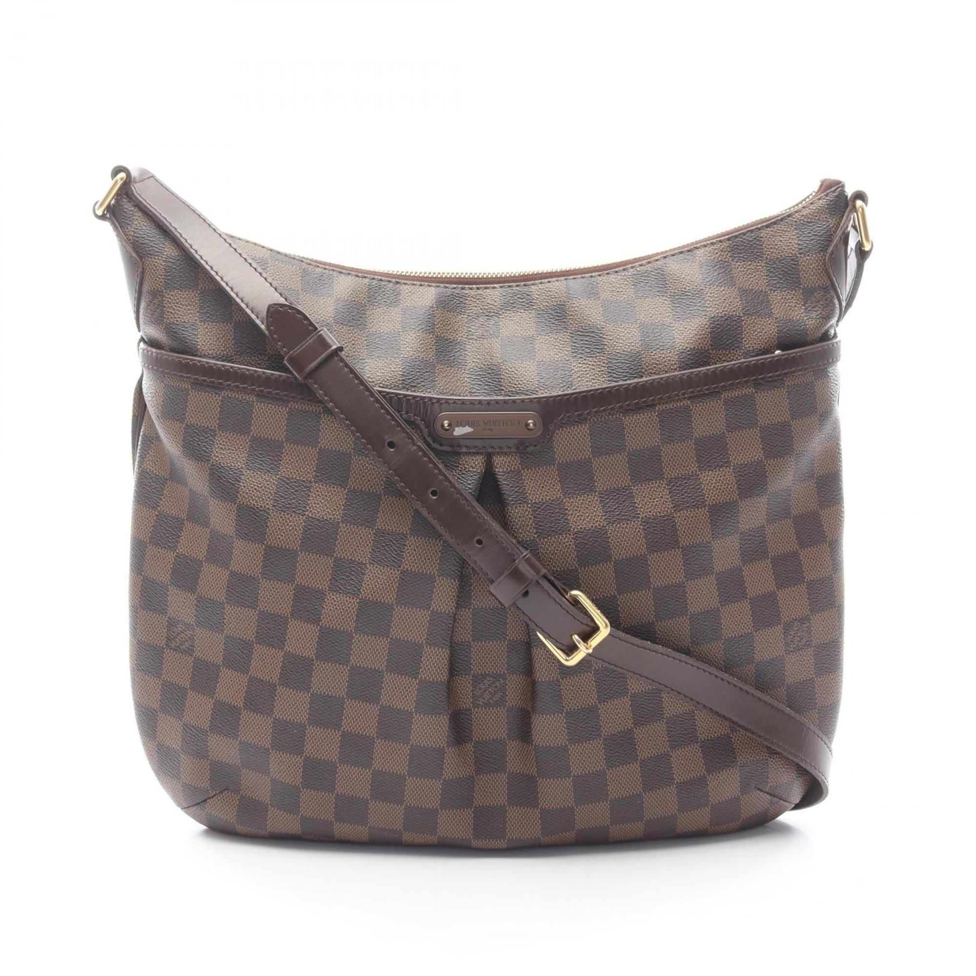 Louis Vuitton Brown Coated Canvas Pvc Damier Canvas Leather Shoulder Bag