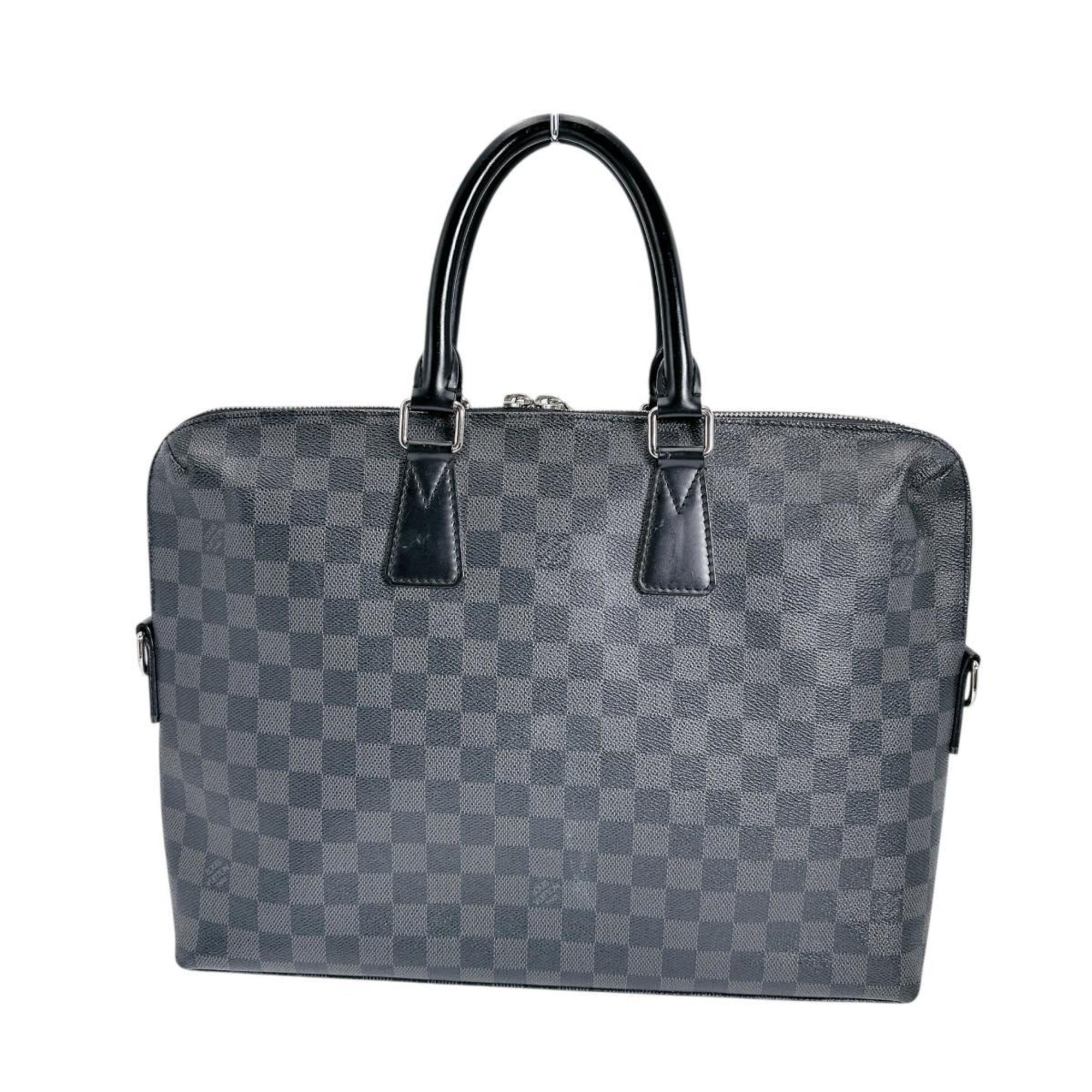 Louis Vuitton Black Damier Graphite Briefcase