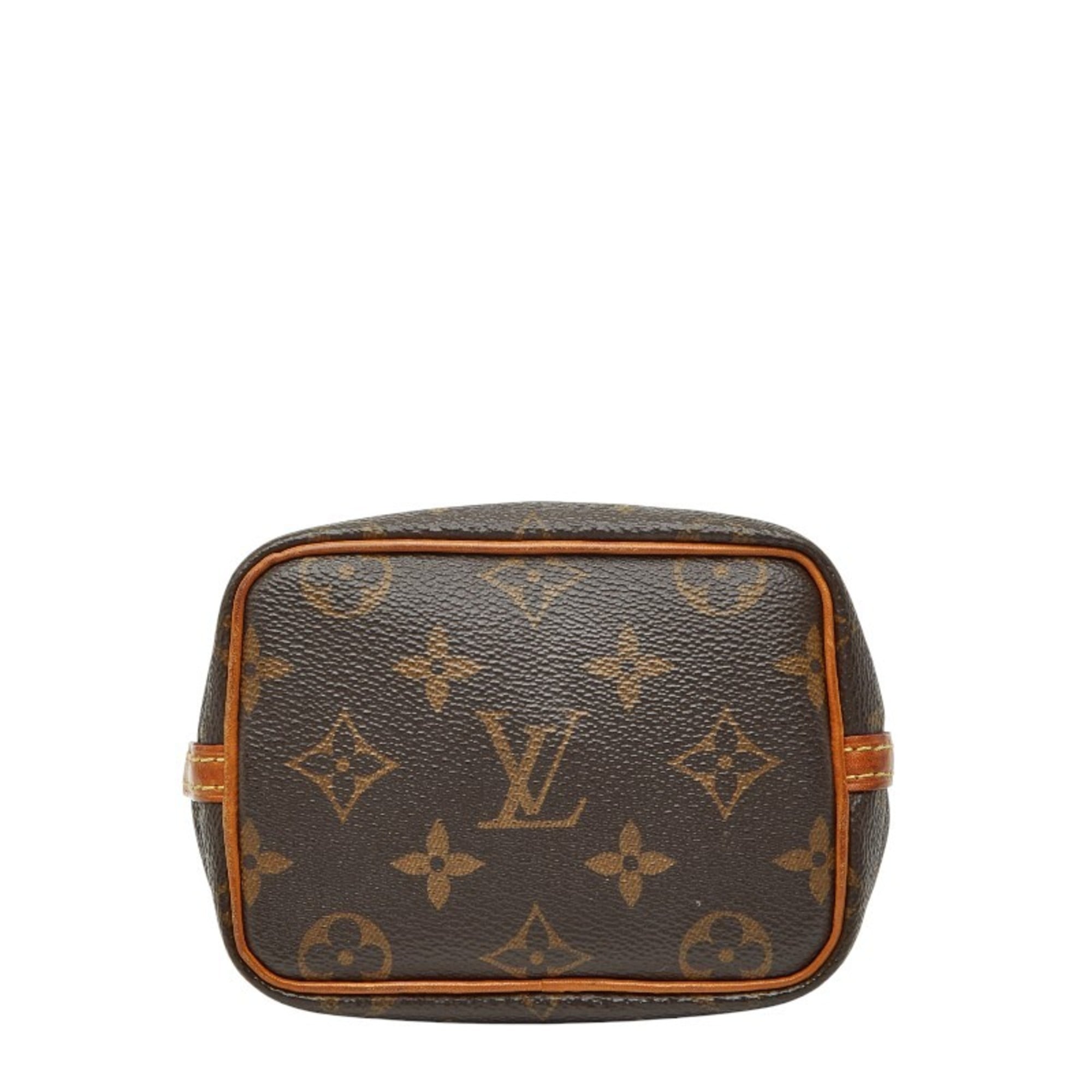 Louis Vuitton Brown Pvc Leather Shoulder Bag