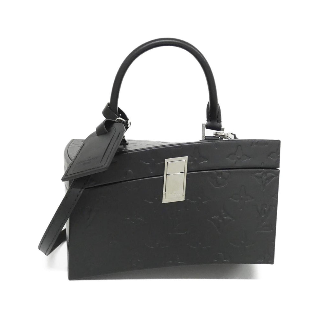 Louis Vuitton Black Leather Handbag