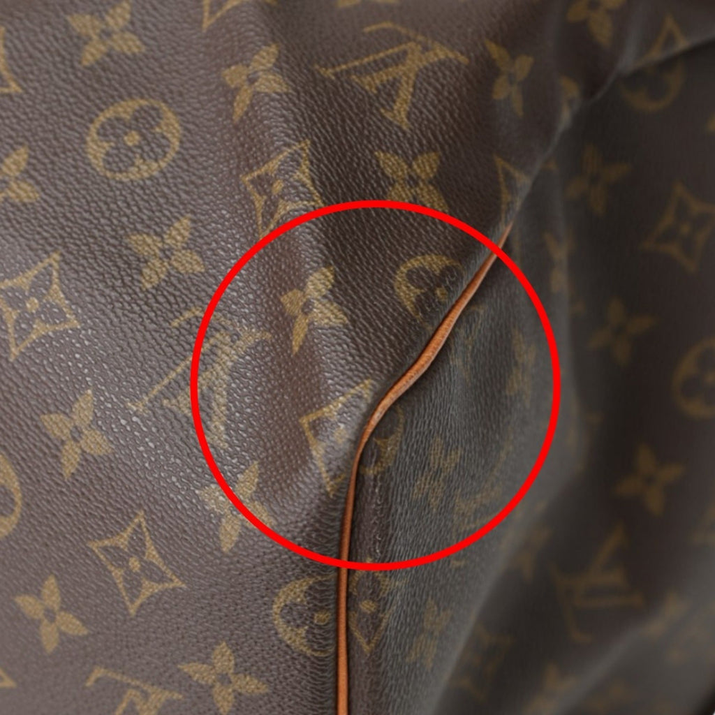 Louis Vuitton Brown Monogram Canvas Boston Bag