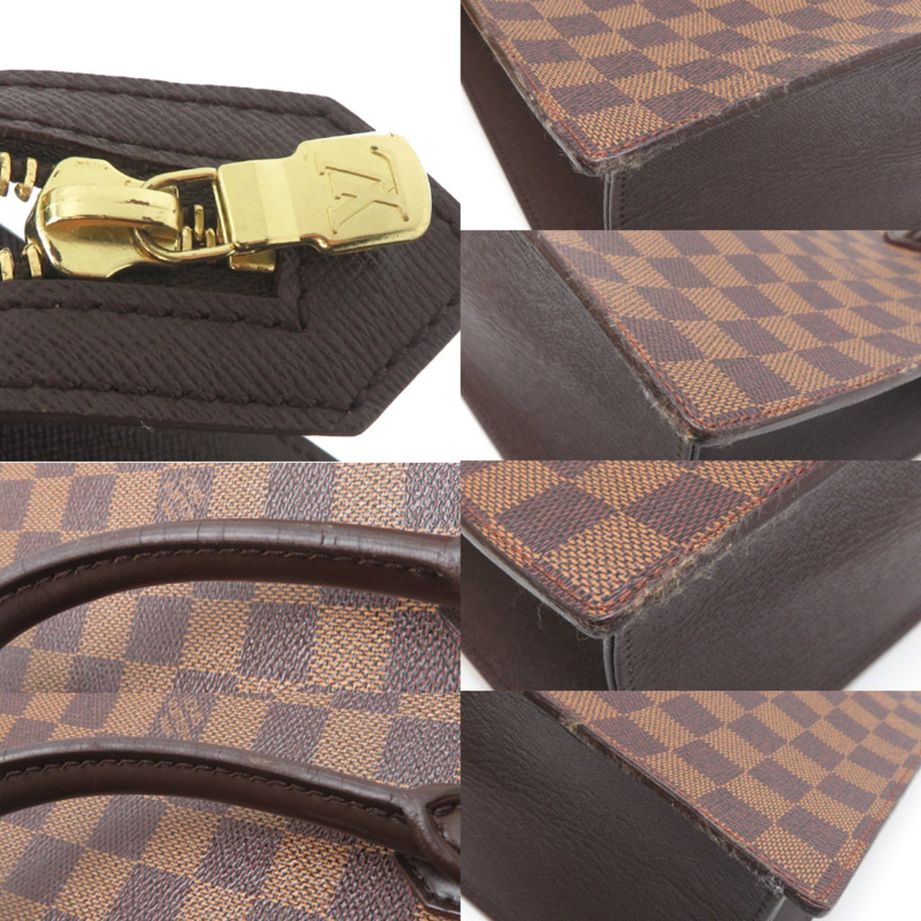 Louis Vuitton Brown Damier Canvas Tote Bag