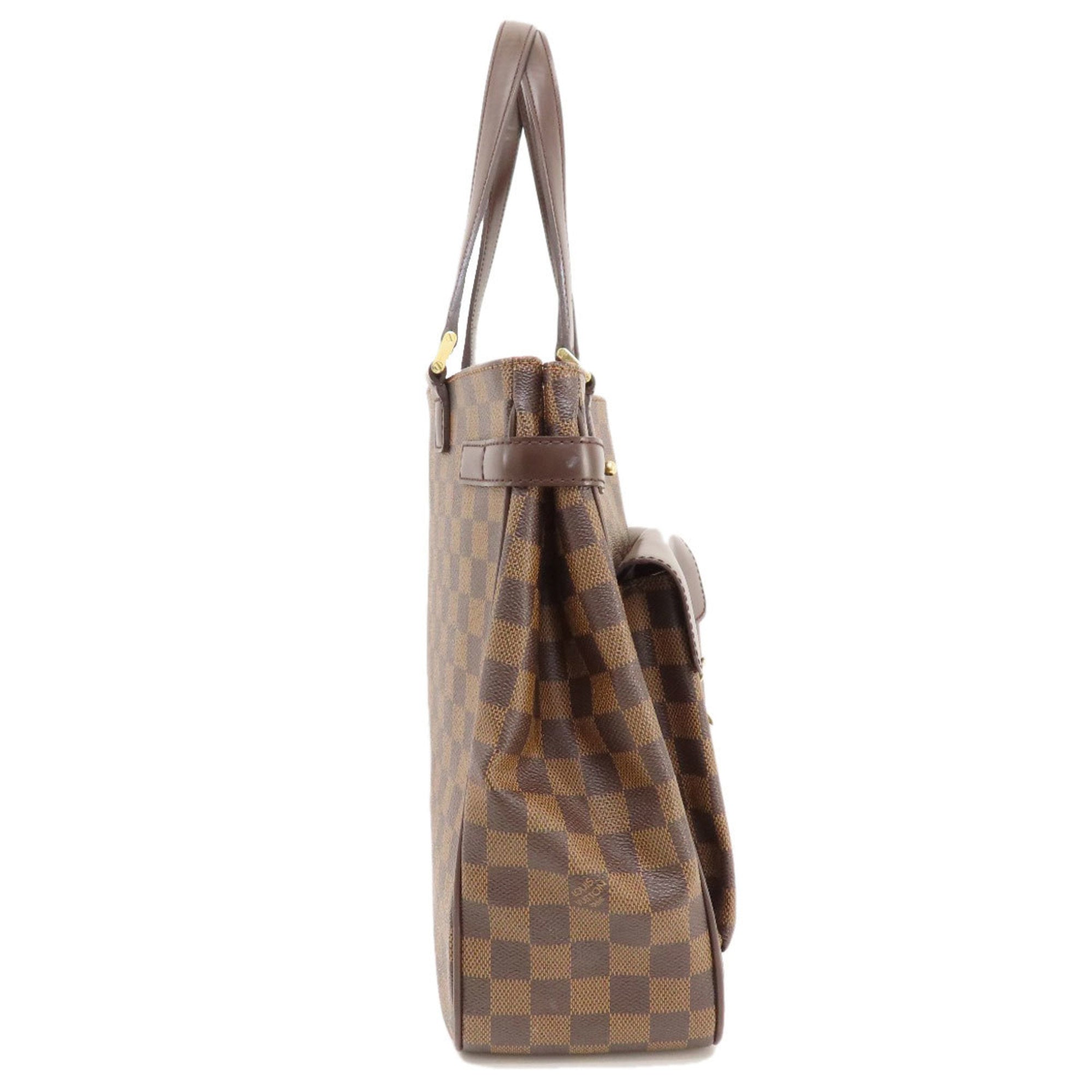 Louis Vuitton Damier Damier Canvas Ebene Damier Canvas Tote Bag
