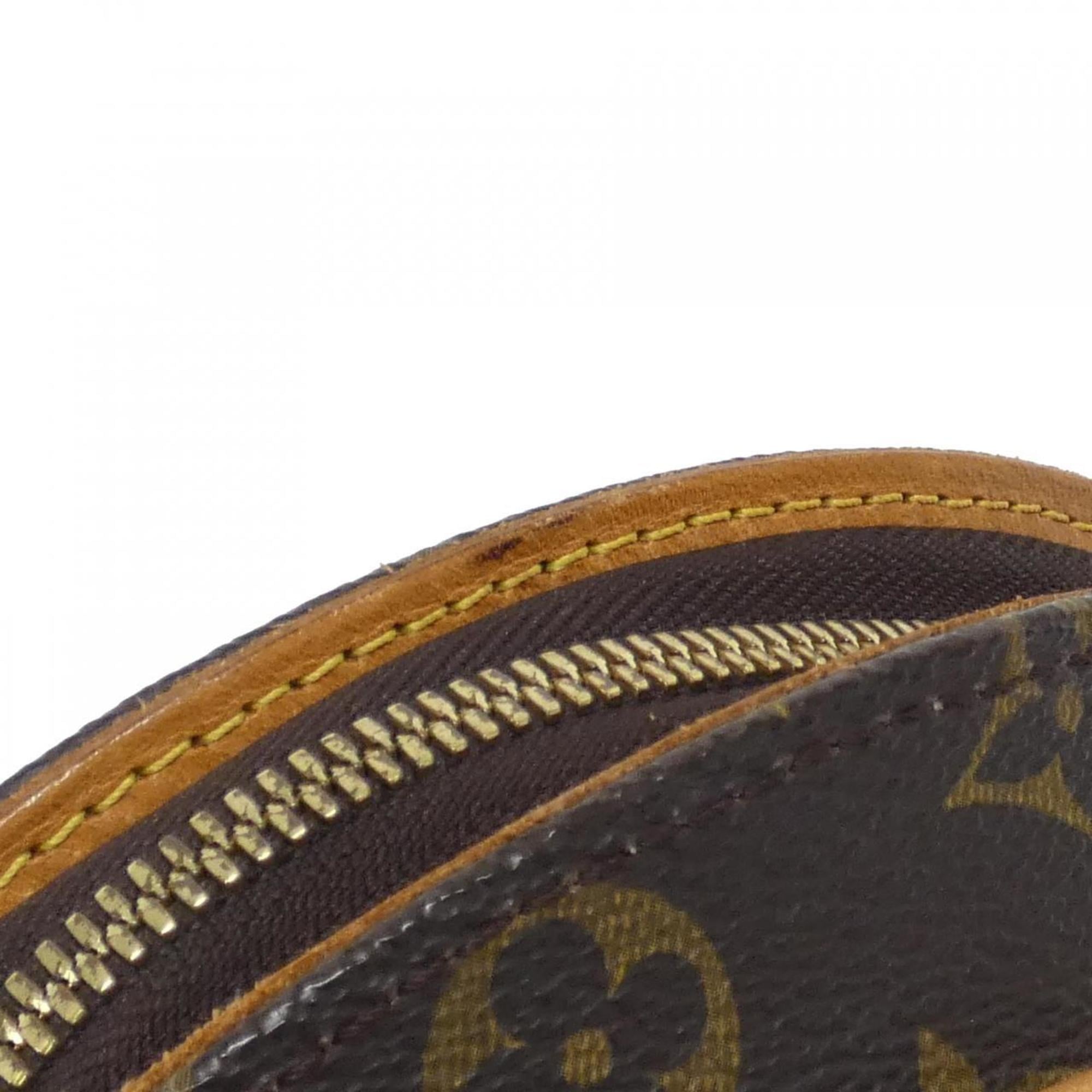 Louis Vuitton Marron Coated Canvas Backpack