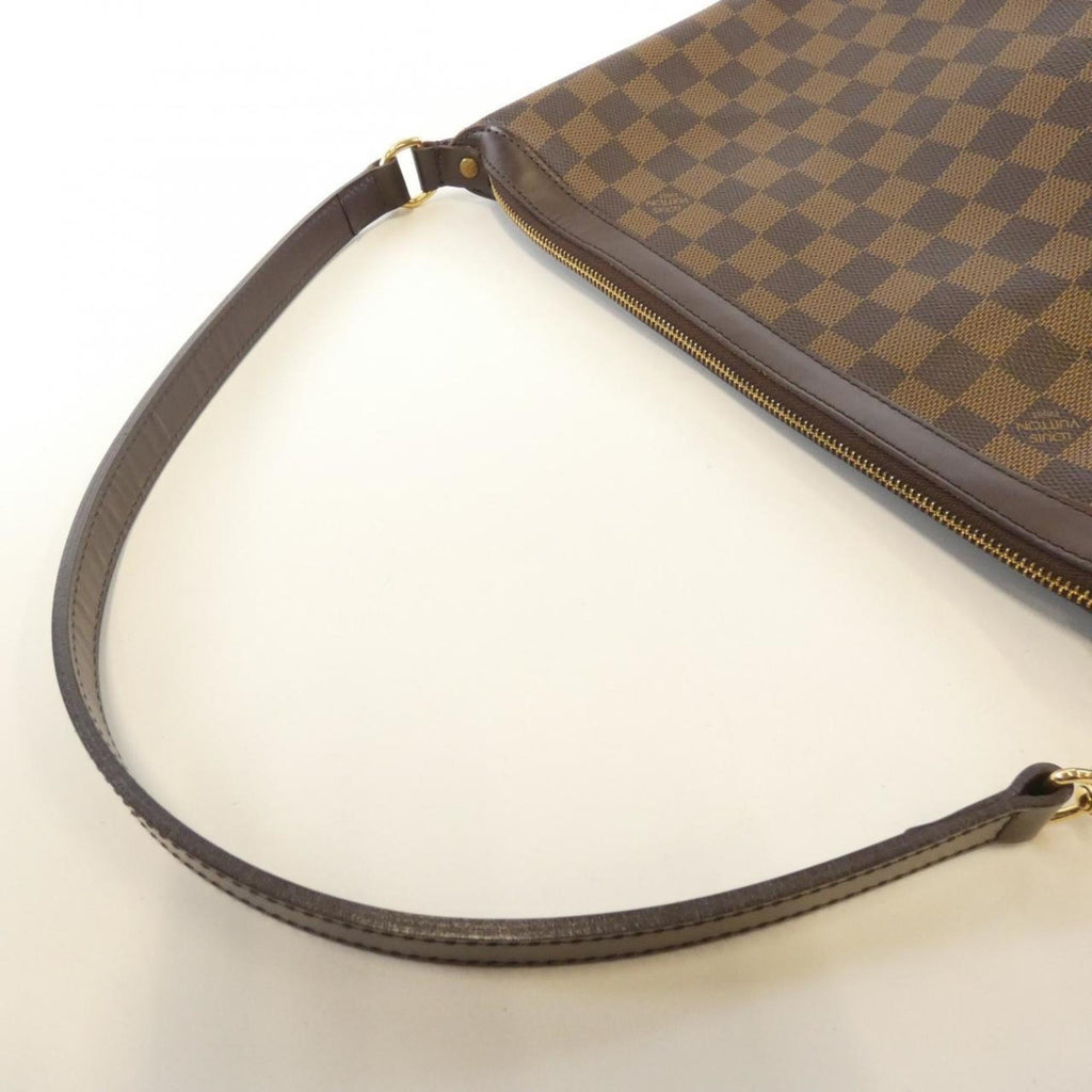 Louis Vuitton Brown Coated Canvas Shoulder Bag