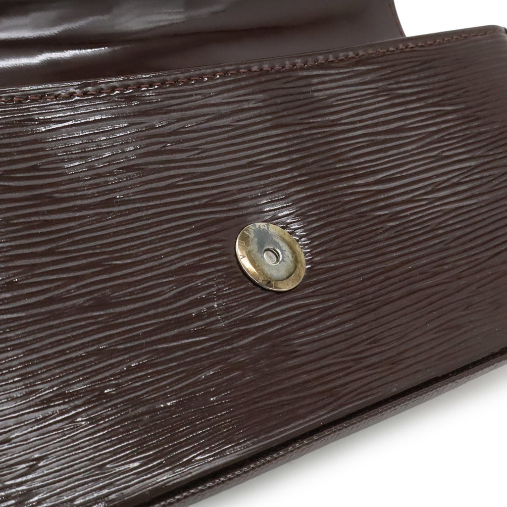 Louis Vuitton Brown Epi Leather Clutch Bag Pochette
