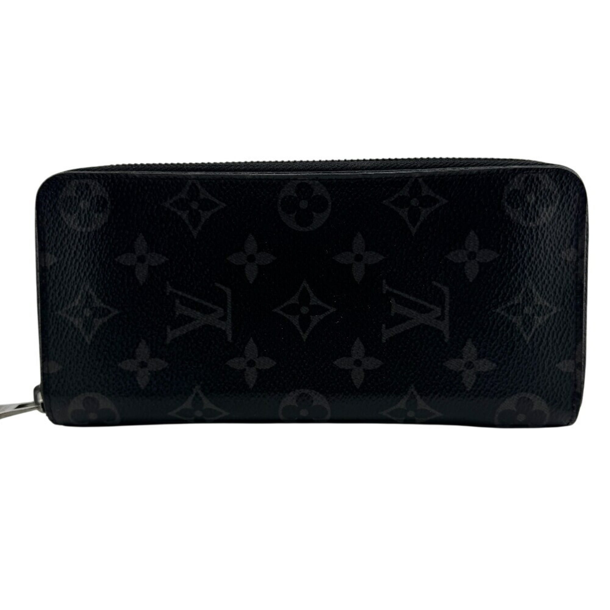 Louis Vuitton Black Gray Monogram Eclipse Monogram Eclipse Wallet