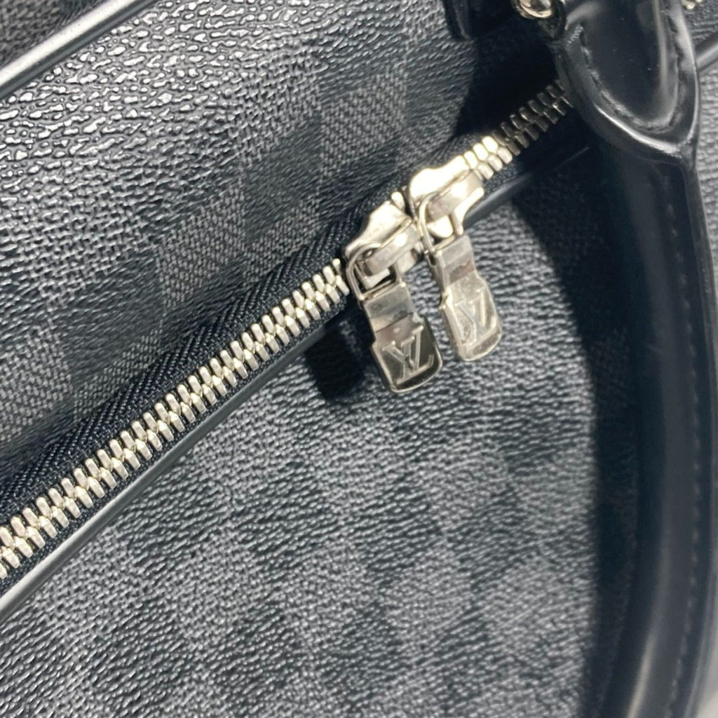 Louis Vuitton Black Damier Graphite Handbag Tote Bag