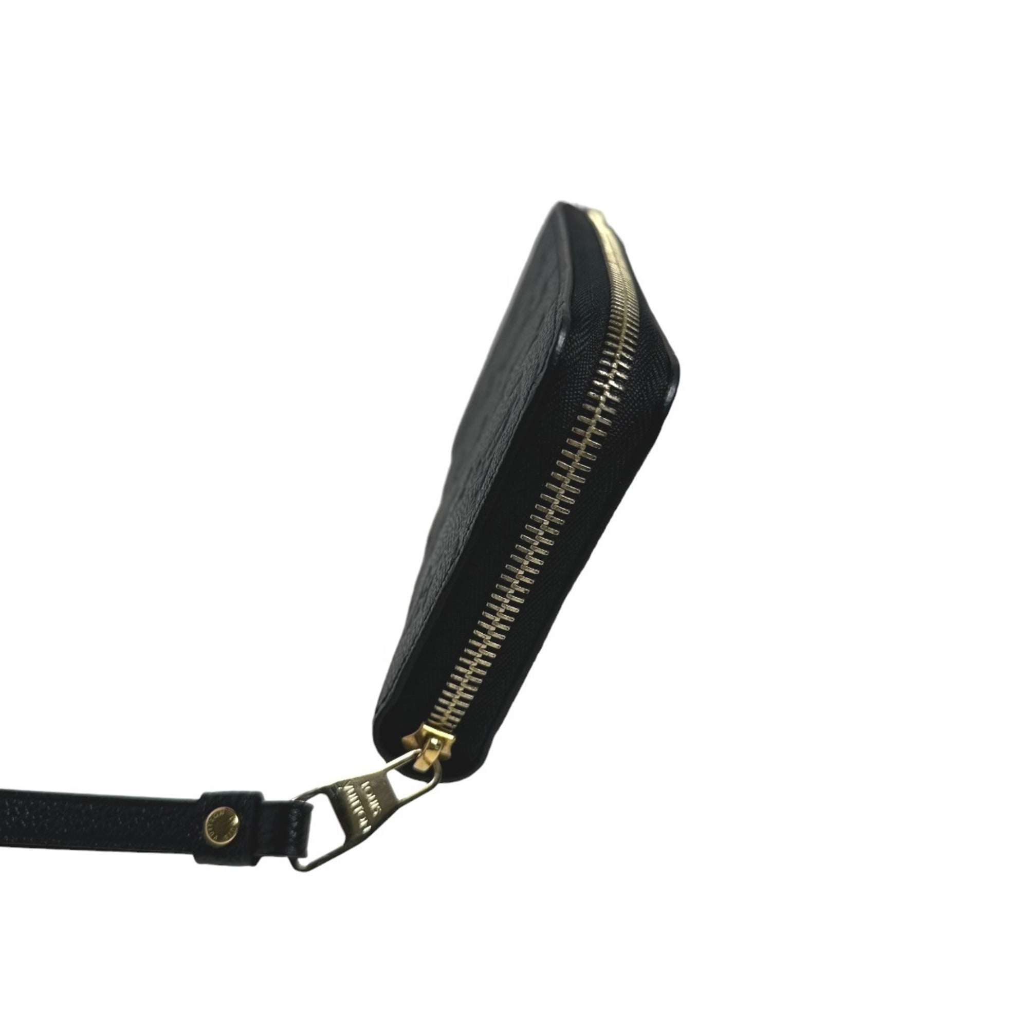 Louis Vuitton Black Monogram Empreinte Long Wallet