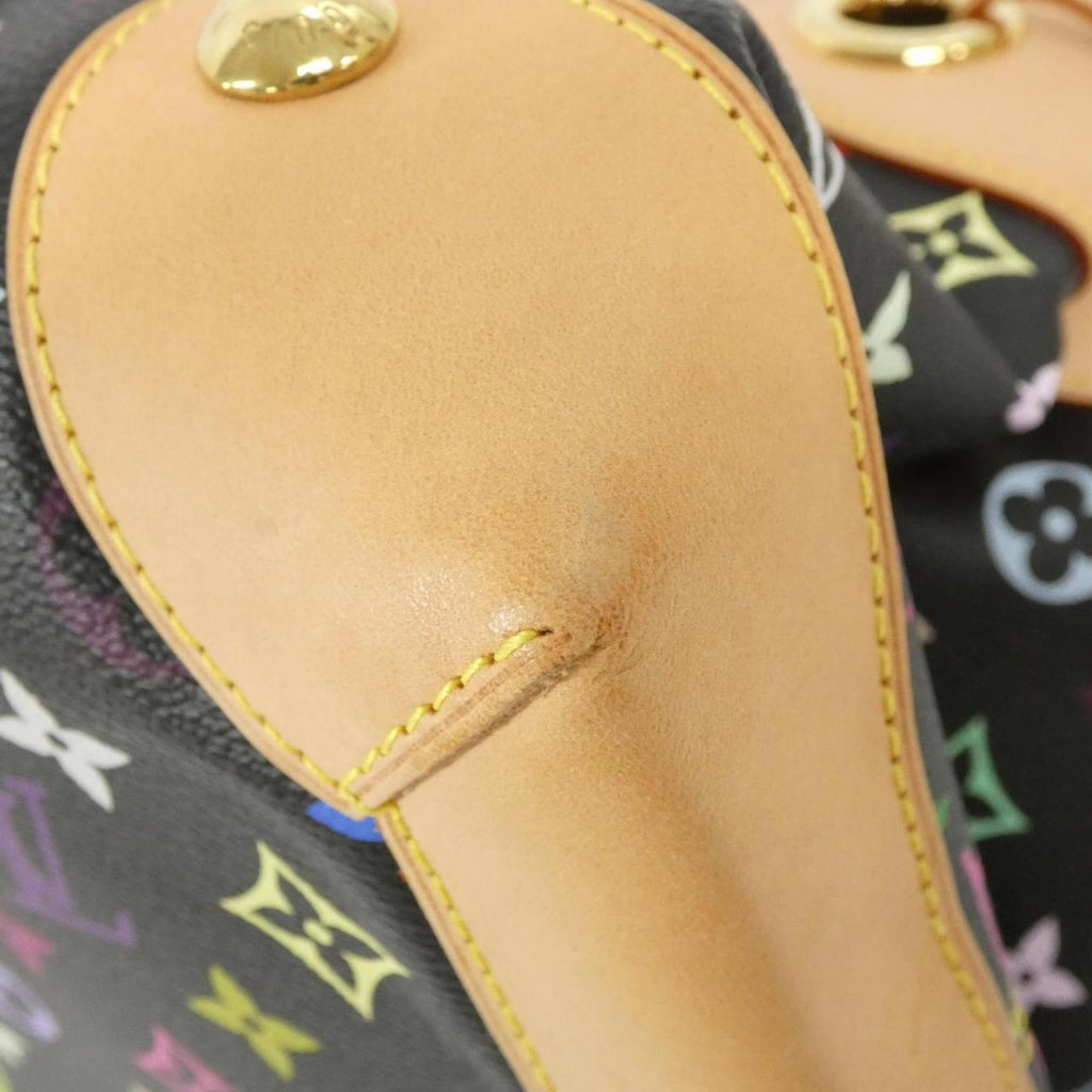 Louis Vuitton Black Coated Canvas Shoulder Bag