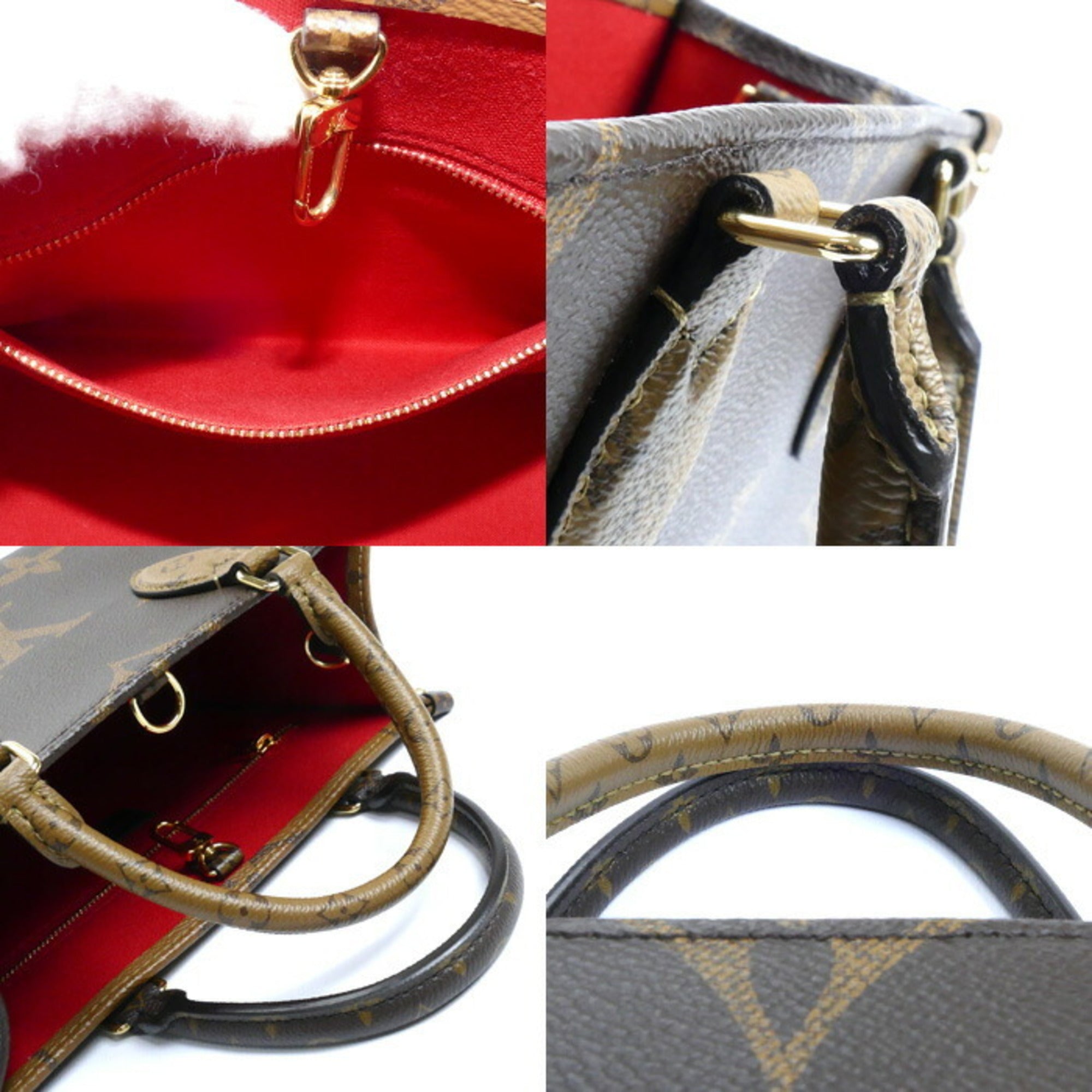 Louis Vuitton Brown Monogram Reverse Monogram Shoulder Bag