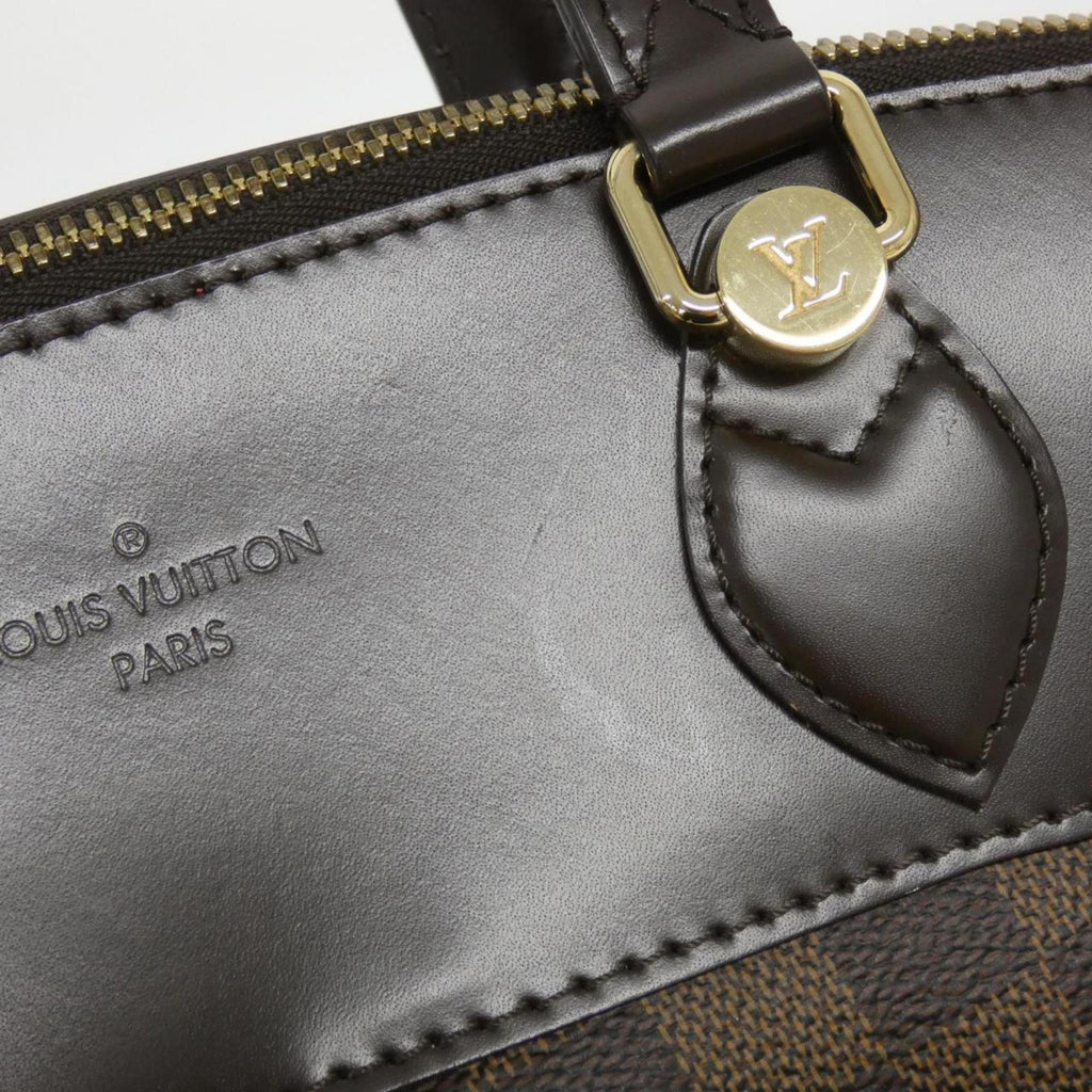 Louis Vuitton Damier Ebene Coated Canvas Handbag