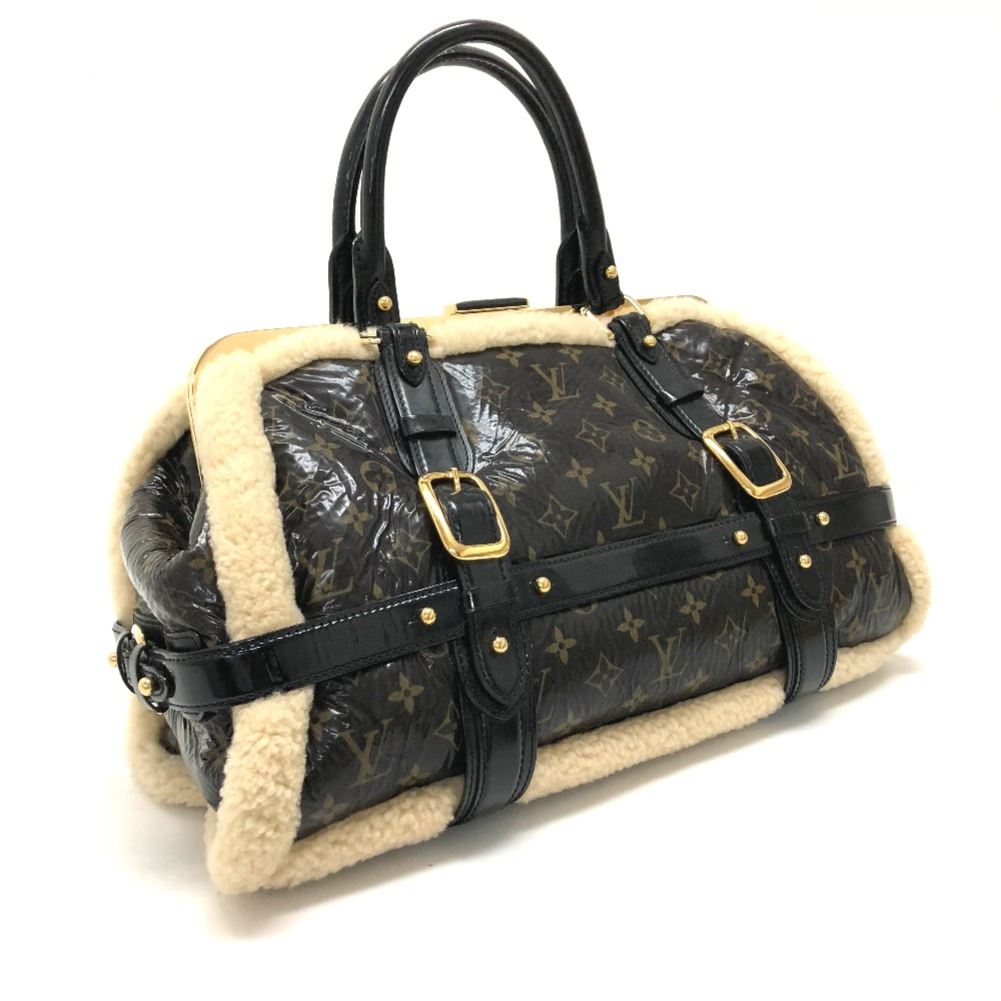 Louis Vuitton Brown Leather Handbag