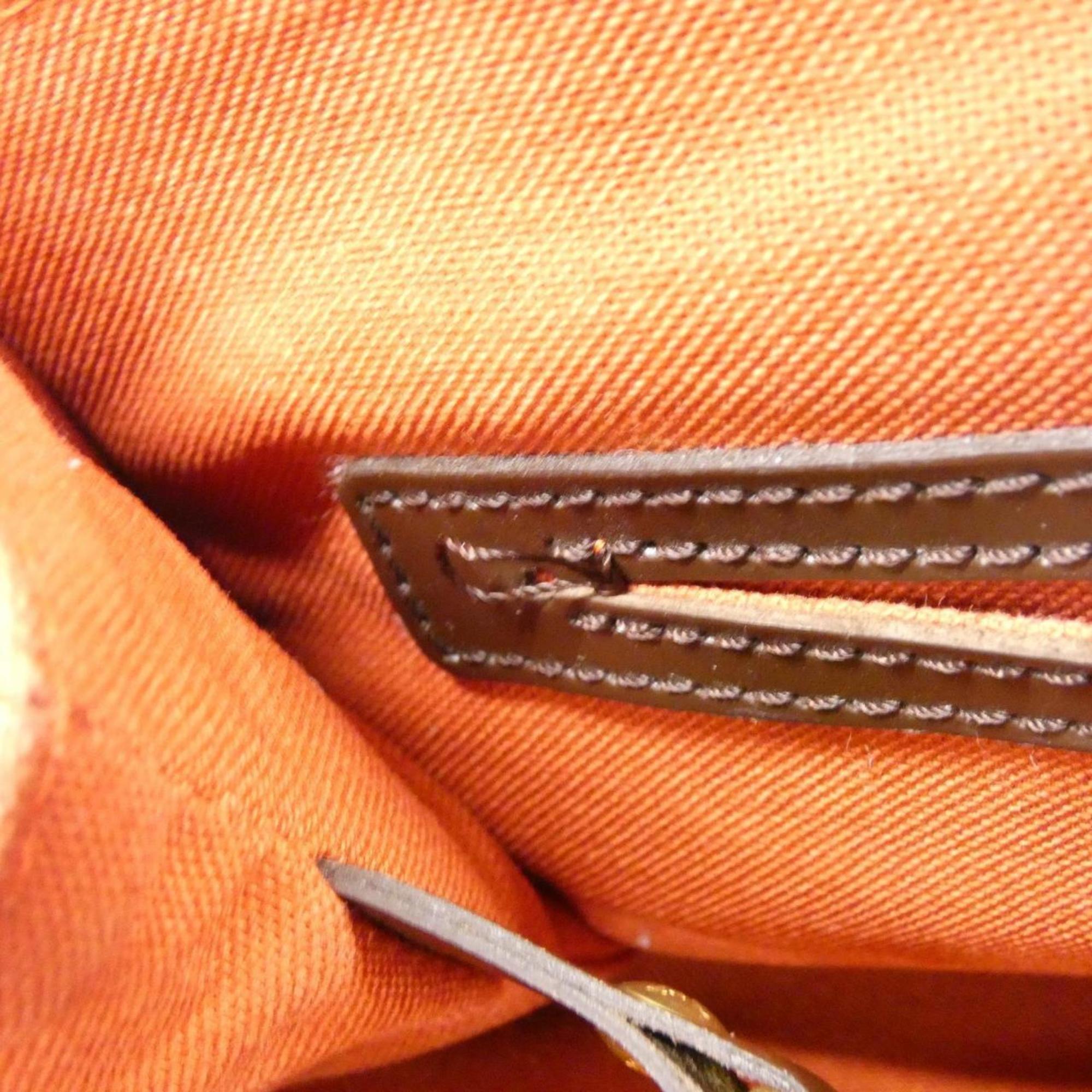 Louis Vuitton Damier Ebene Coated Canvas Backpack