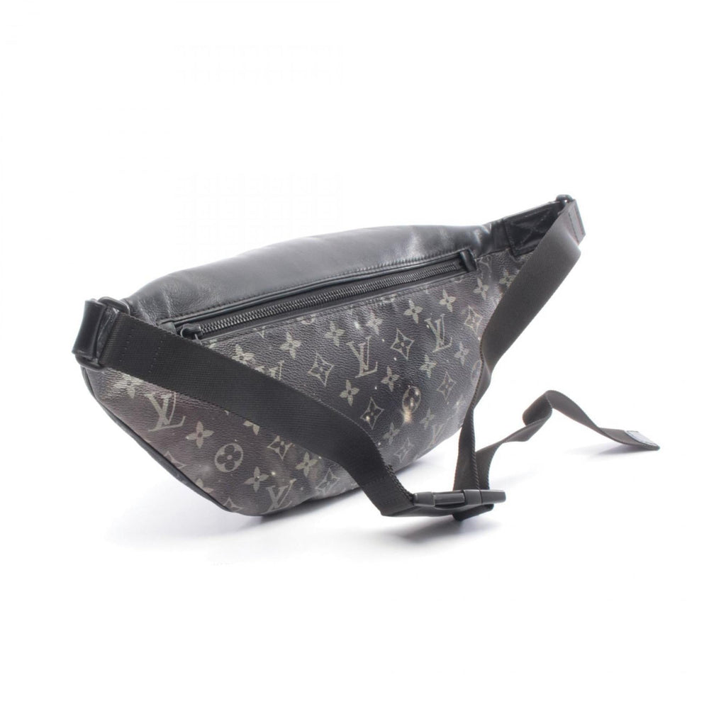 Louis Vuitton Black Gray Multi-Color Coated Canvas Leather Fanny Pack Handbag