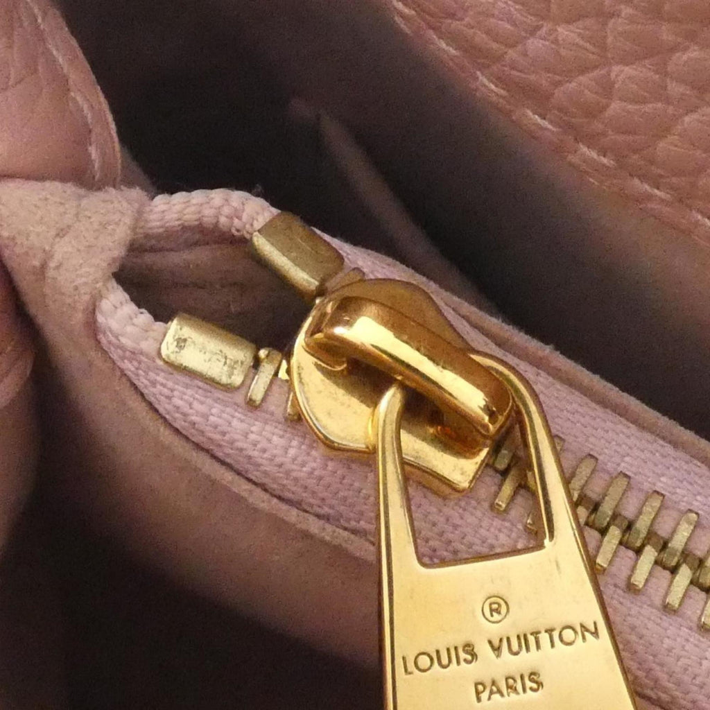 Louis Vuitton Damier Ebene Magnolia Coated Canvas Handbag